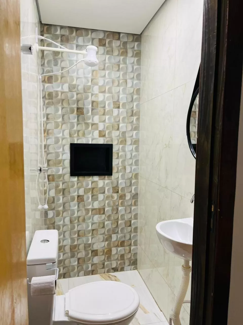 Bathroom in Riacho Hotel