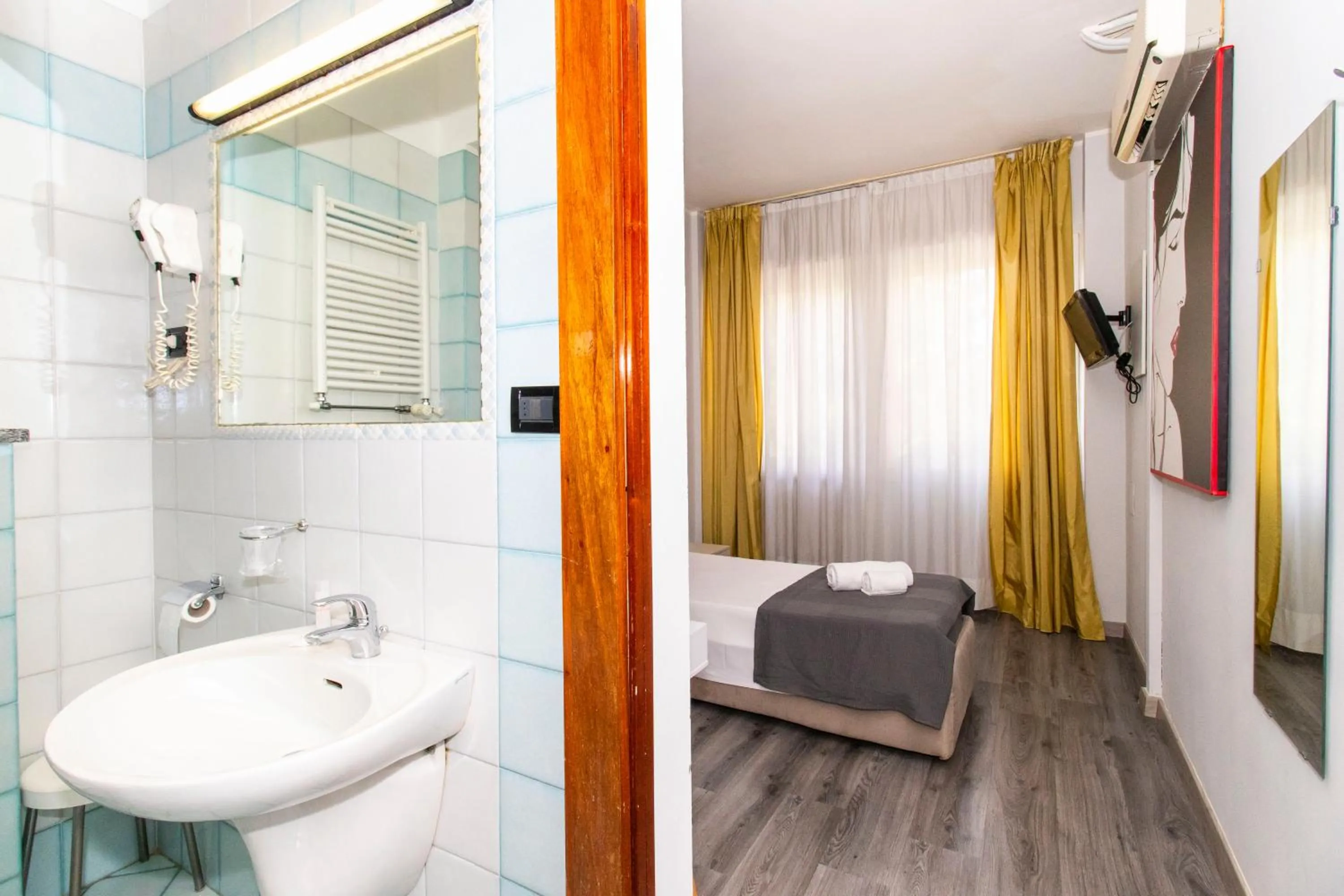 Bathroom in Hotel Cristallo Torino