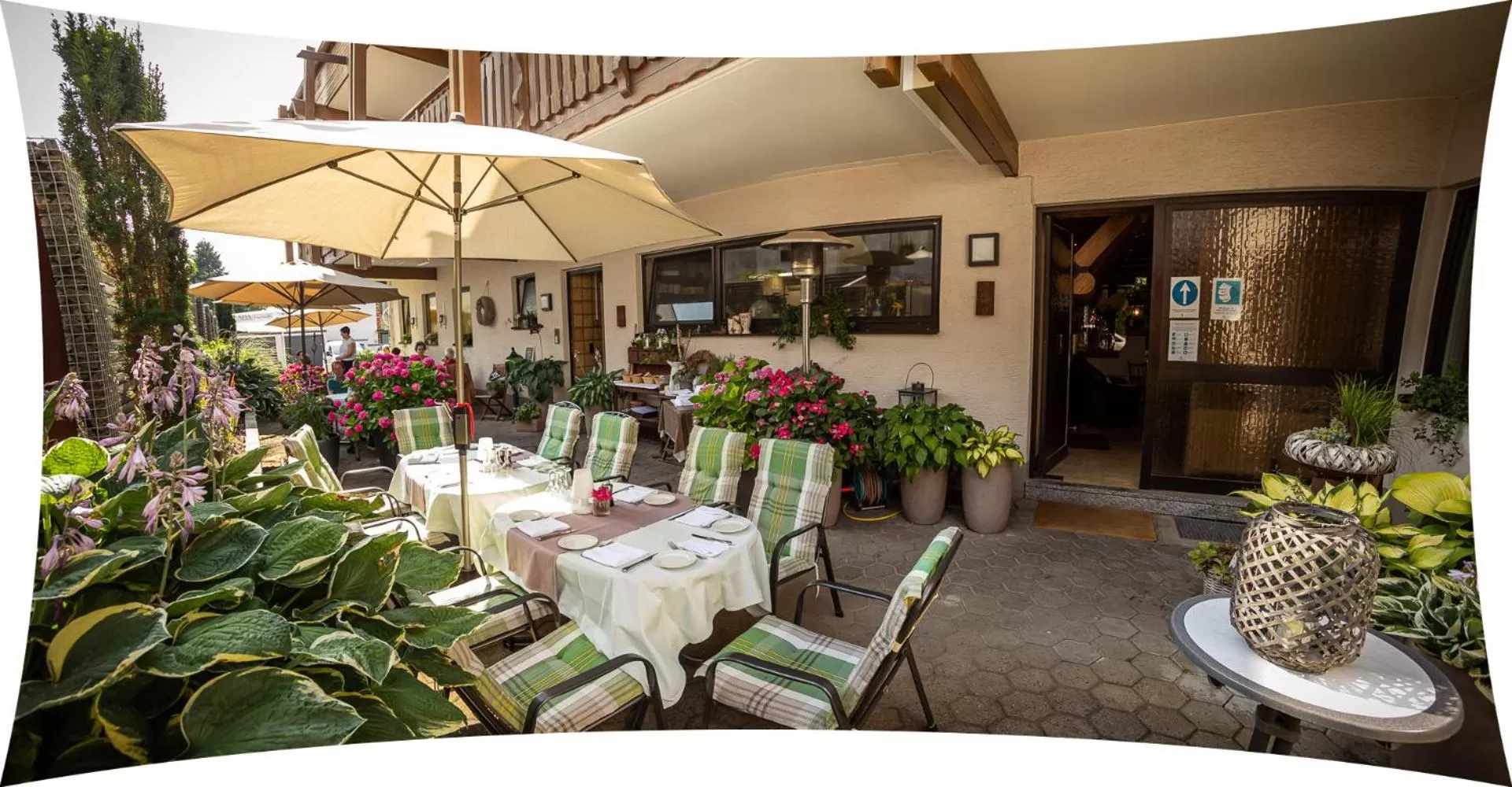 Restaurant/places to eat in Hotel Spessartstuben