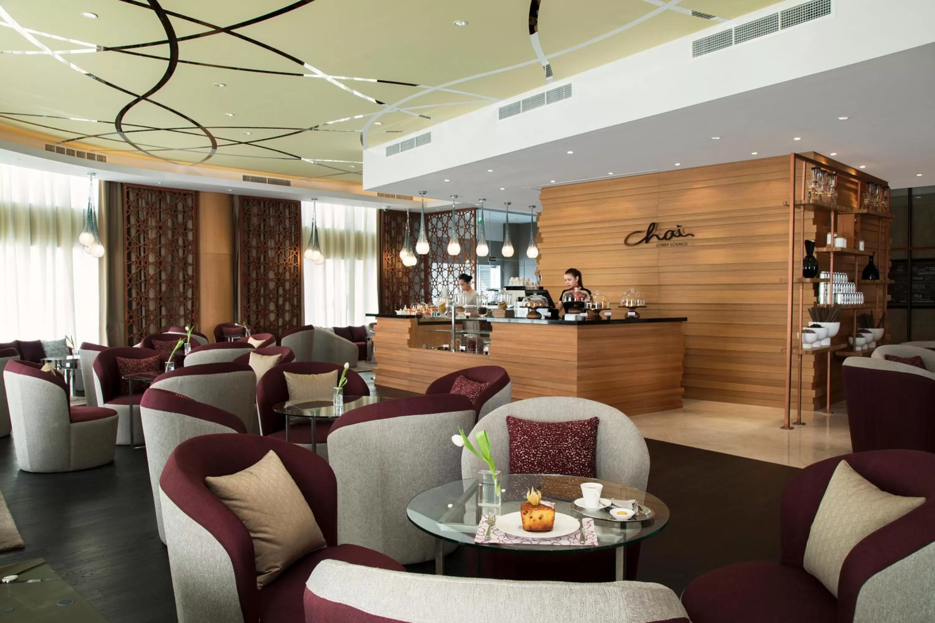Lounge or bar in Pearl Rotana Capital Centre