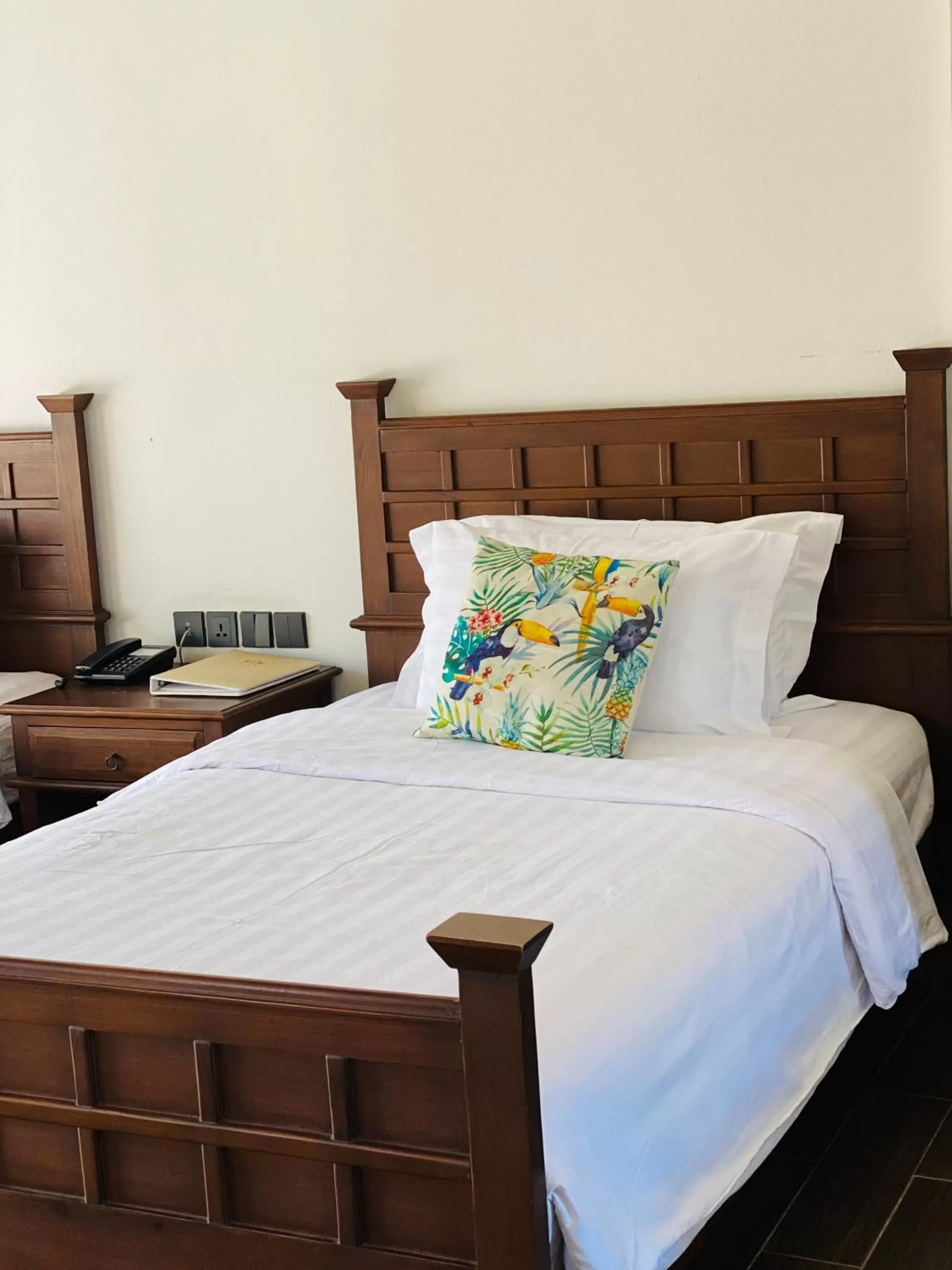 Bed in Lanna Deer Resort Chiang Mai