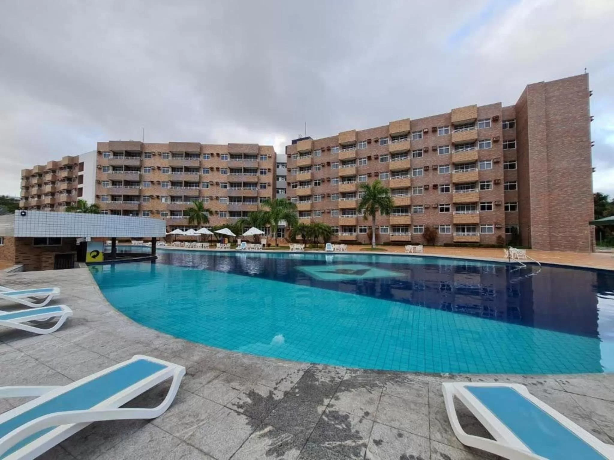Swimming pool in Gran Lençóis Flat Barreirinhas
