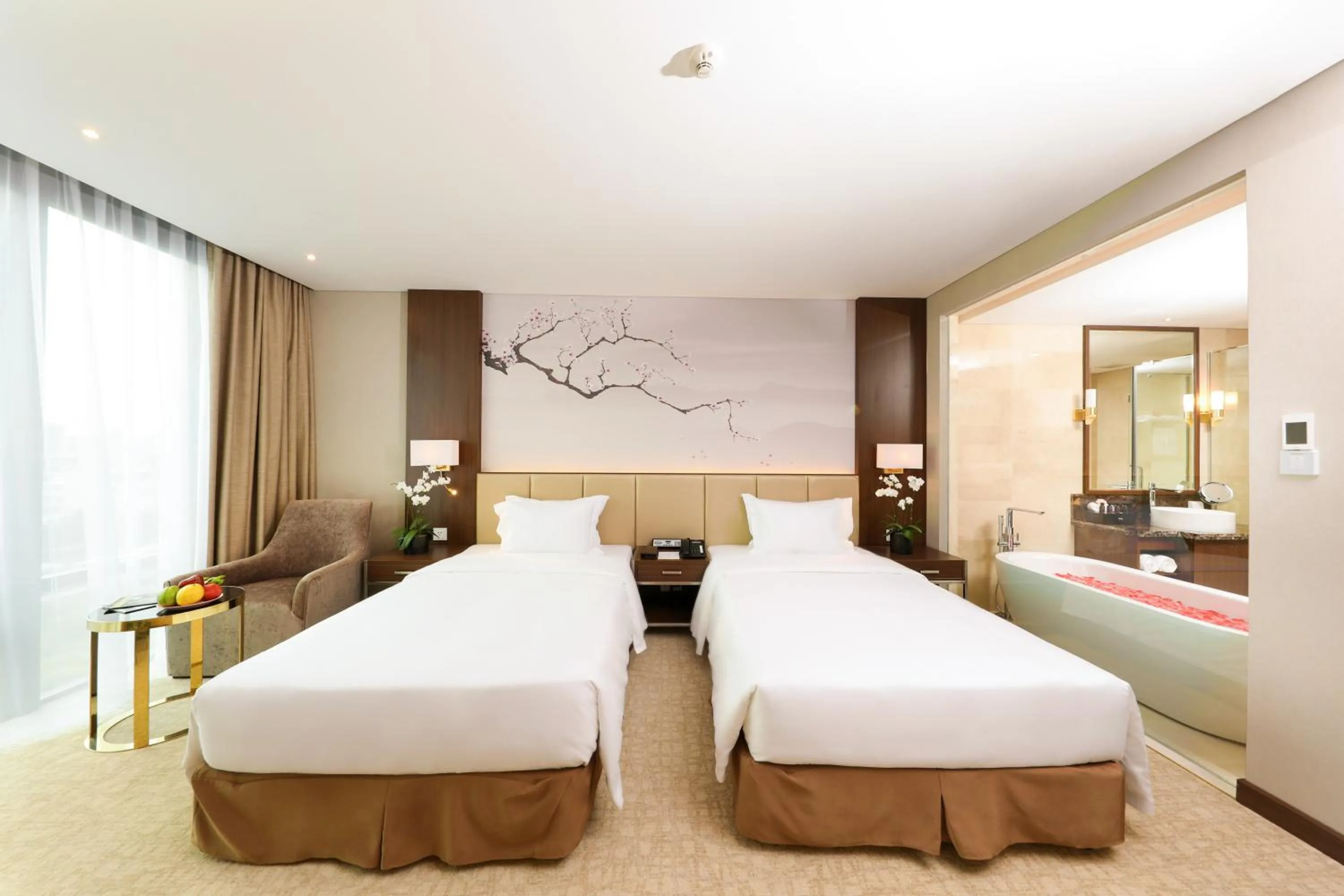 Bed in Grand Vista Hanoi