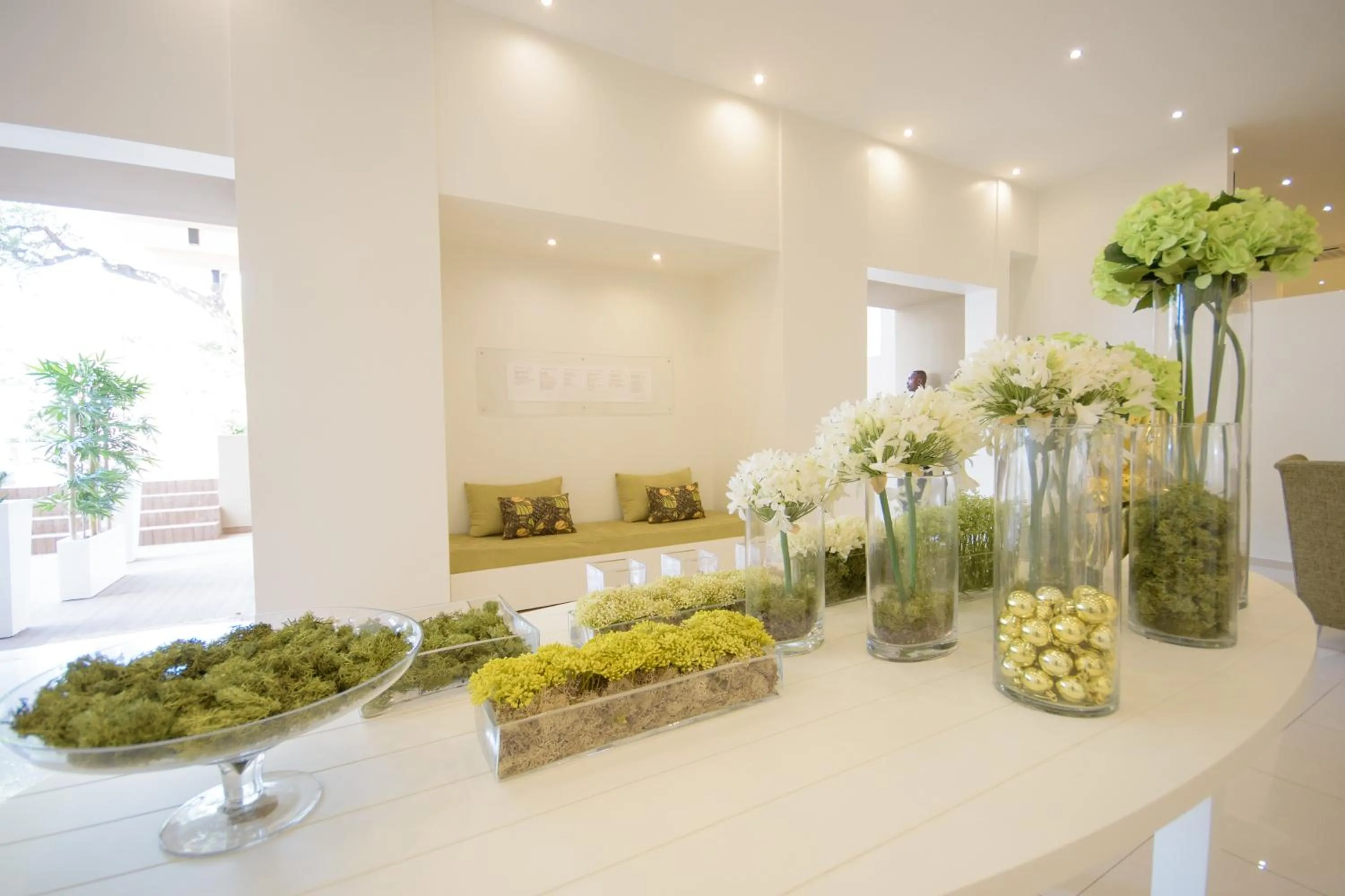 Lobby or reception in Oasis Porto Grande