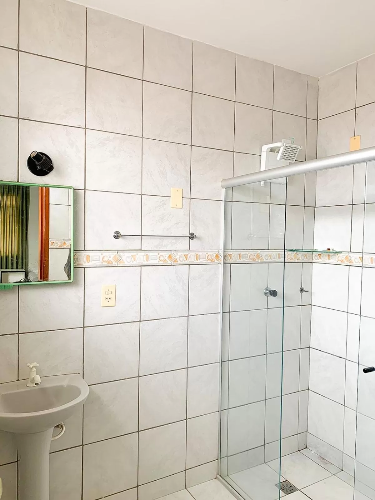 Bathroom in Hotel Central de Anápolis