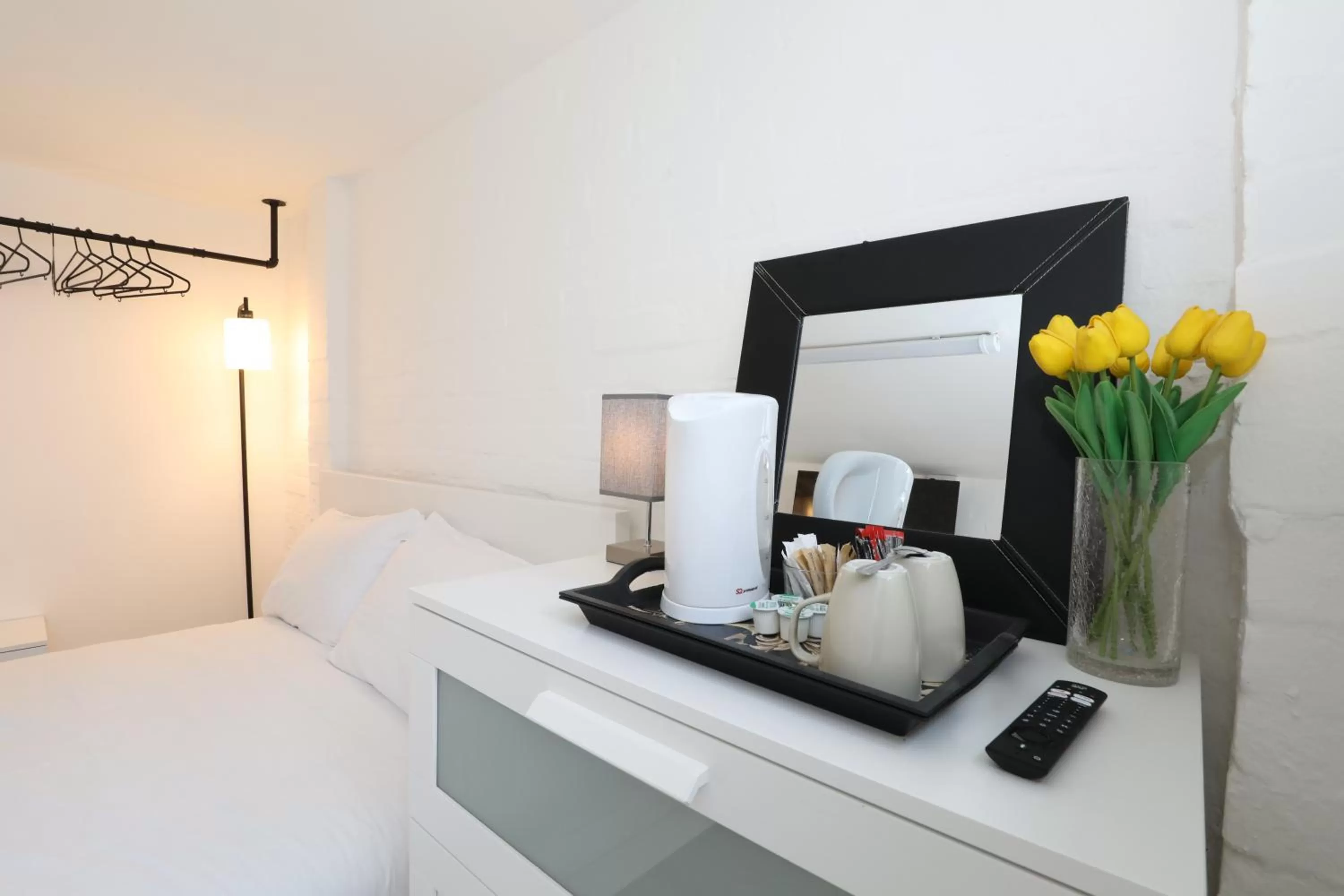 Bed in Anchor Guest House