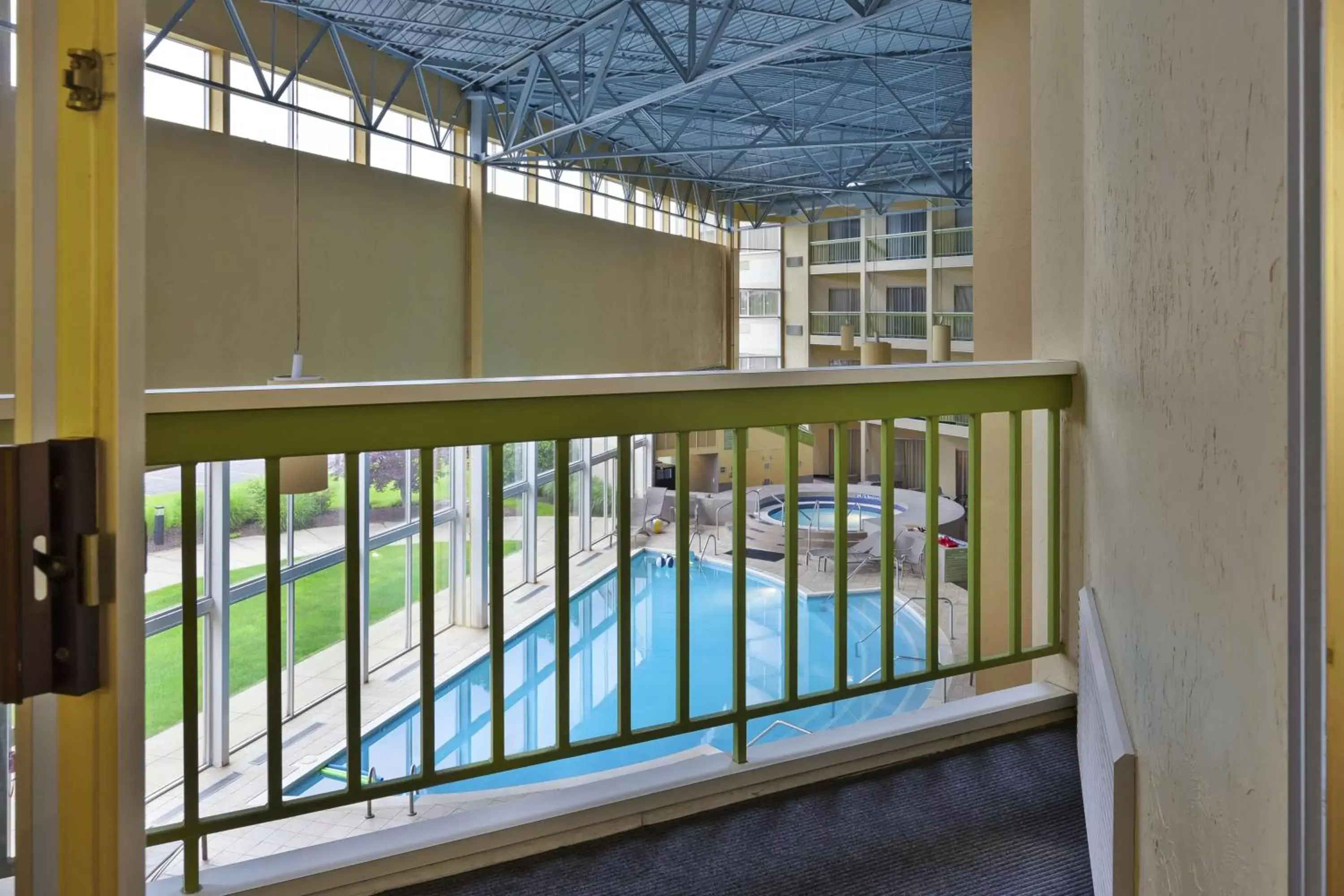 King Room with Indoor Balcony in DoubleTree by Hilton Holland King Room with Indoor Balcony in DoubleTree by Hilton Holland