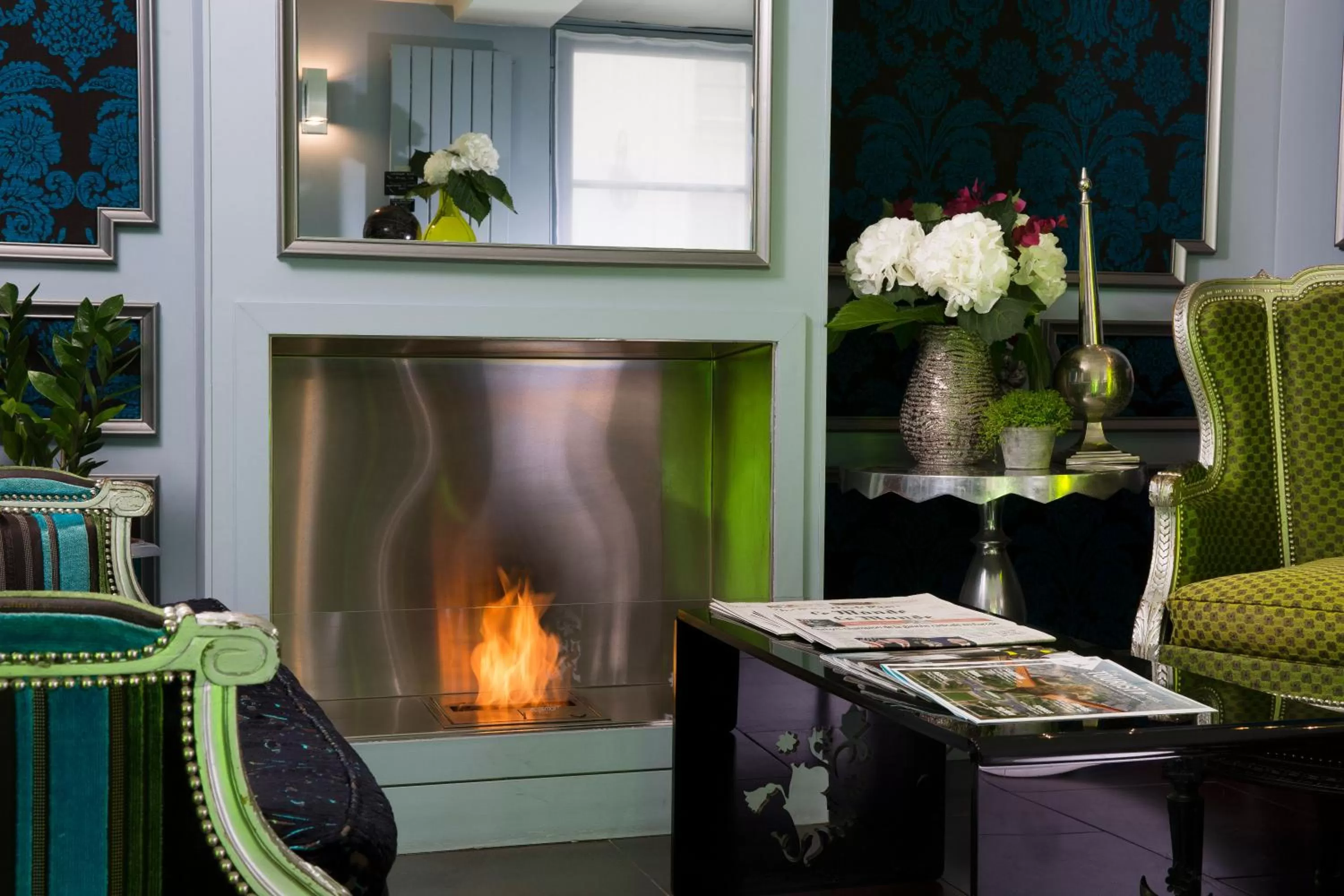 Lobby or reception in Hotel Design Sorbonne