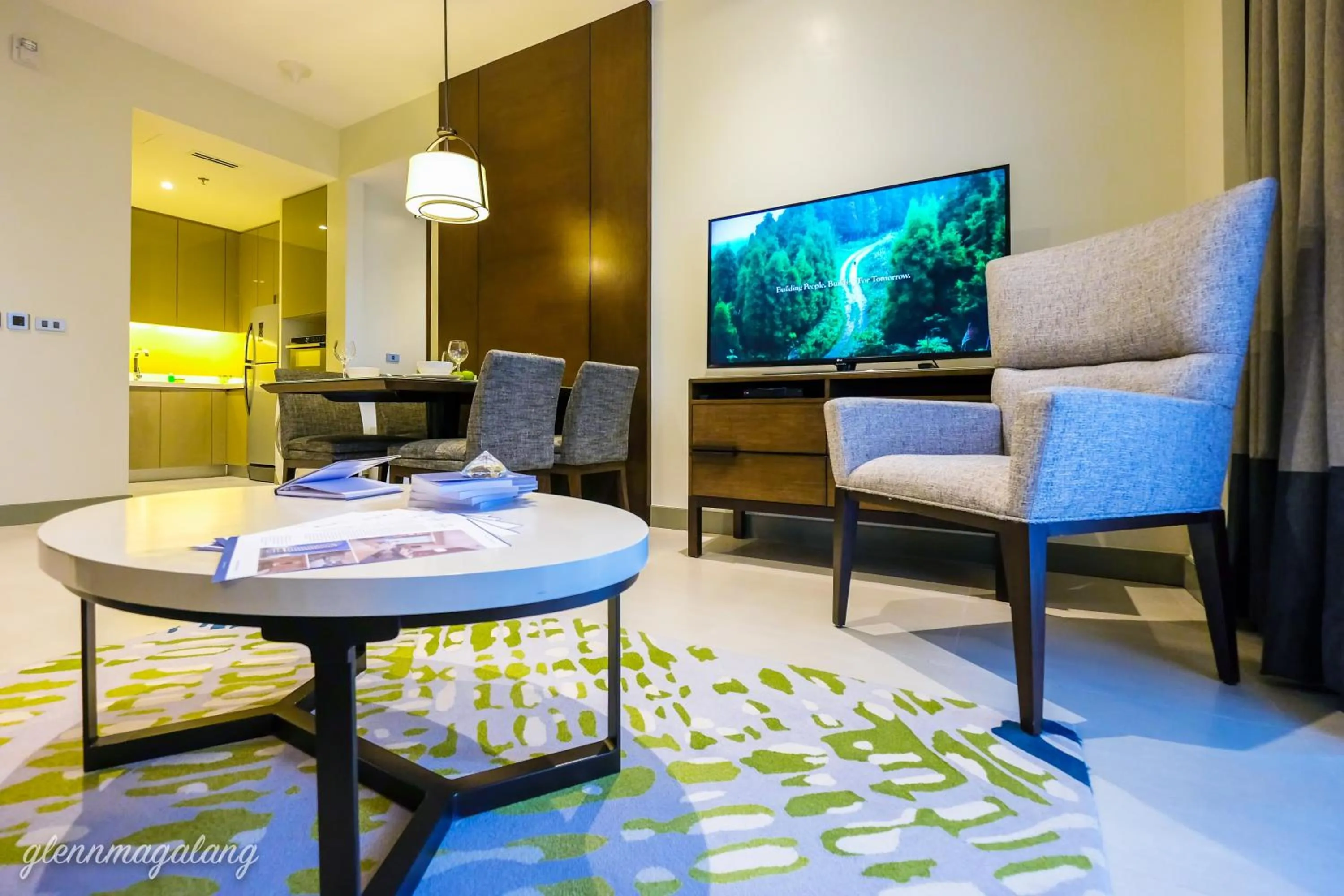 Living room in Somerset Alabang Manila