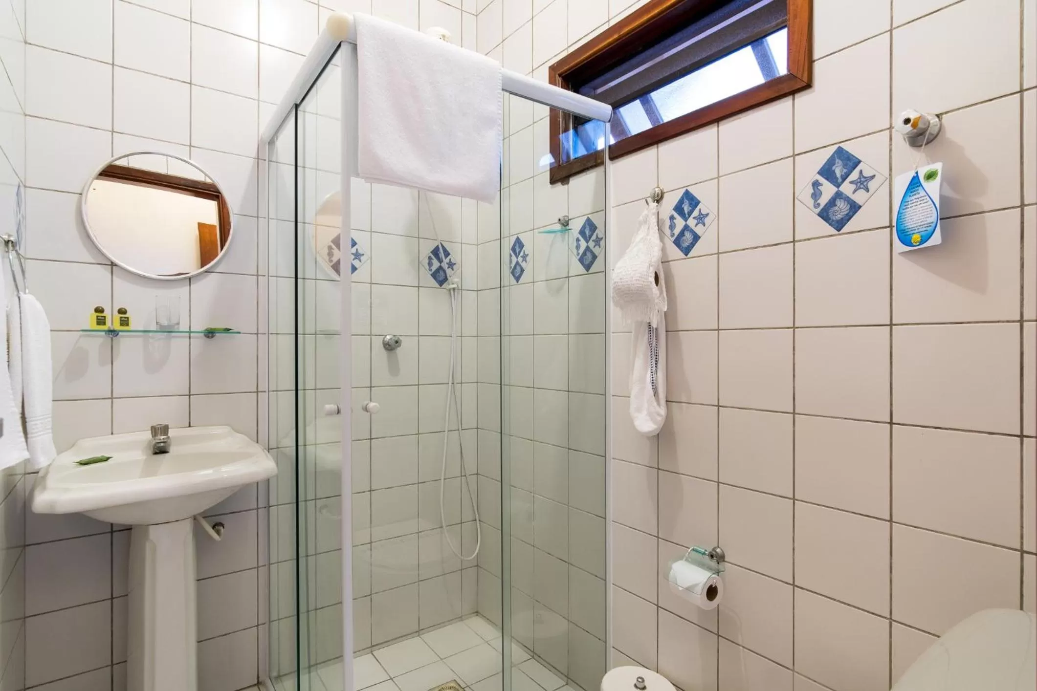 Bathroom in Pousada Mar Azul