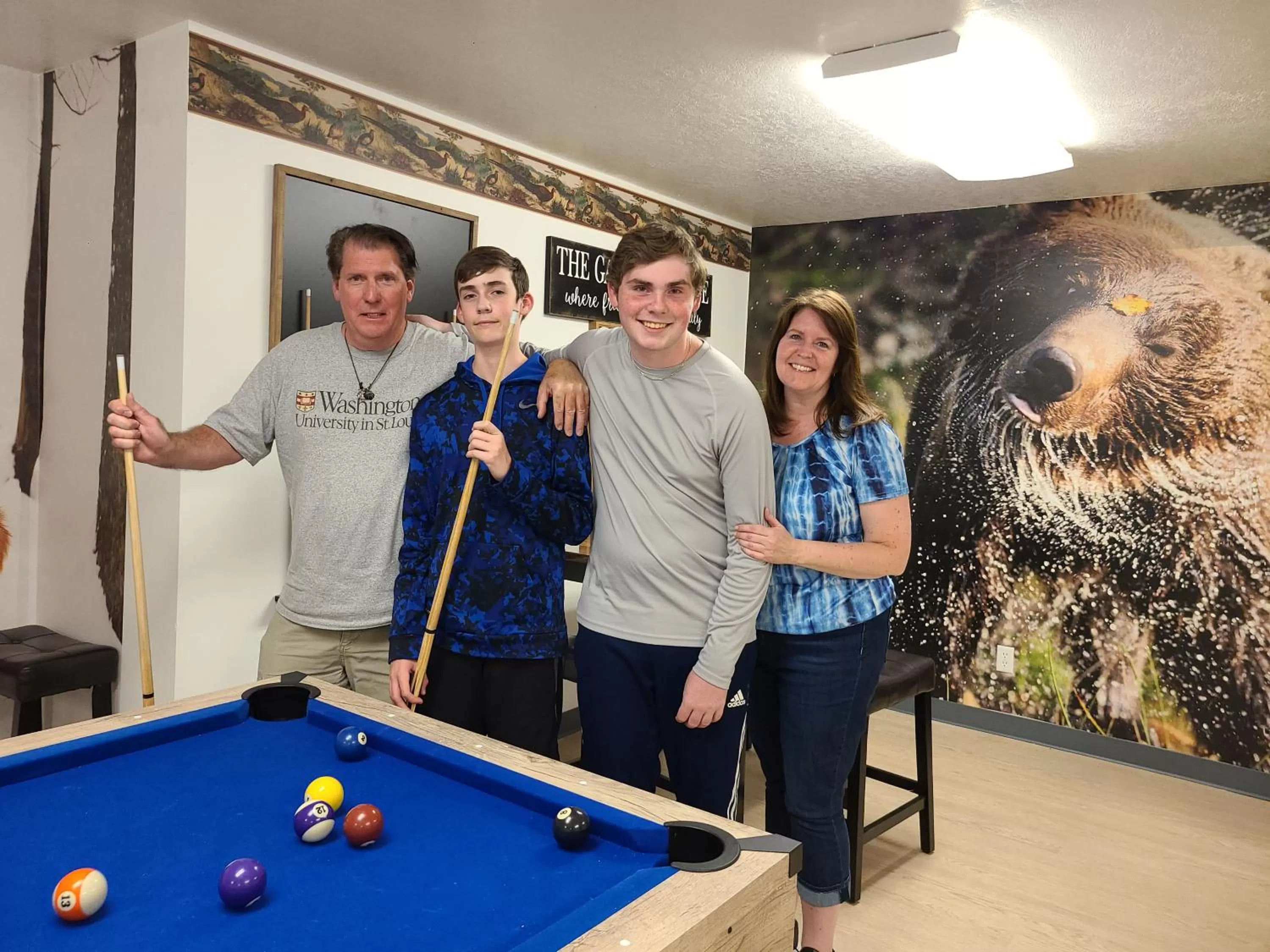 Game Room in Jefferson Inn