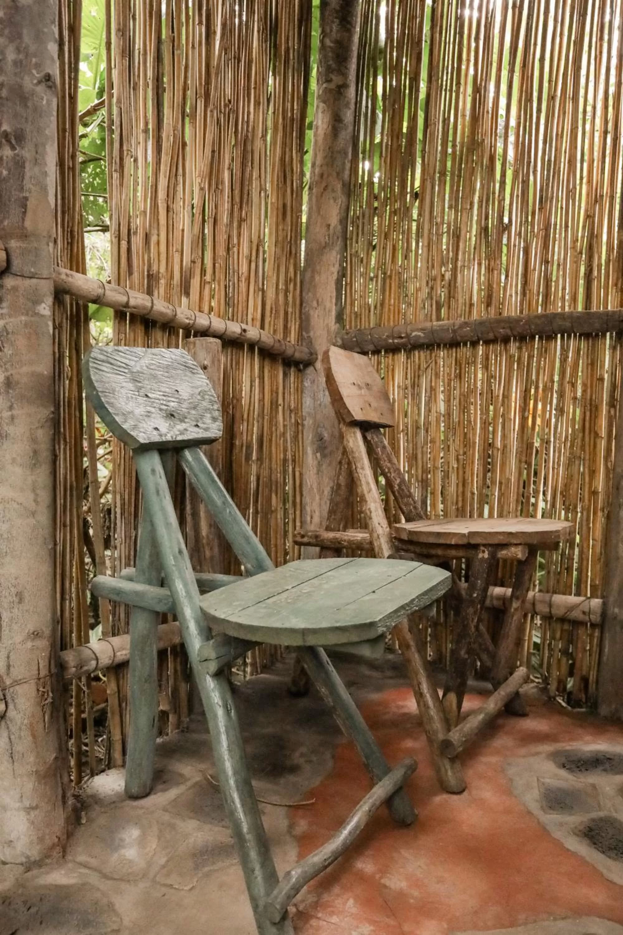 Patio, Seating Area in Fravan Eco Resort By Apogee