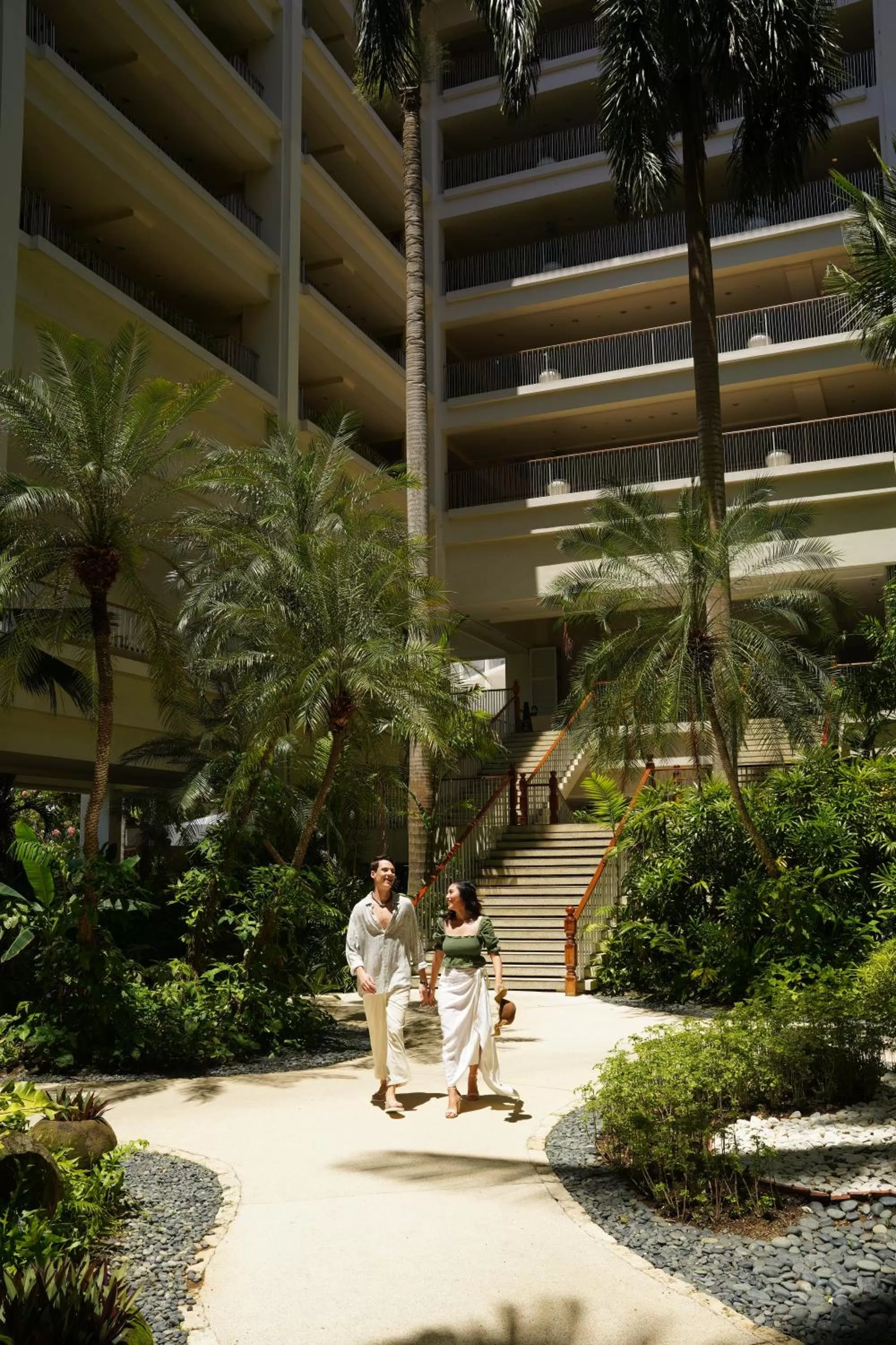 Garden in Shangri-La Mactan, Cebu