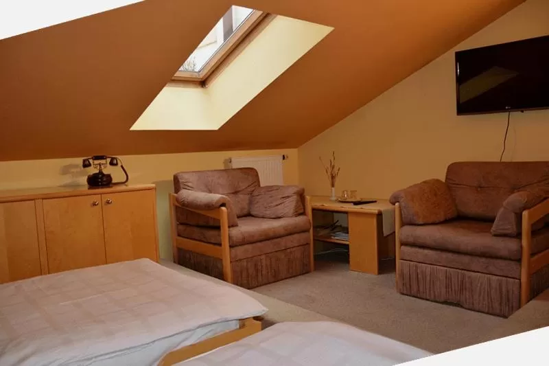 Seating Area in Hotel Zámeček na Čeladné