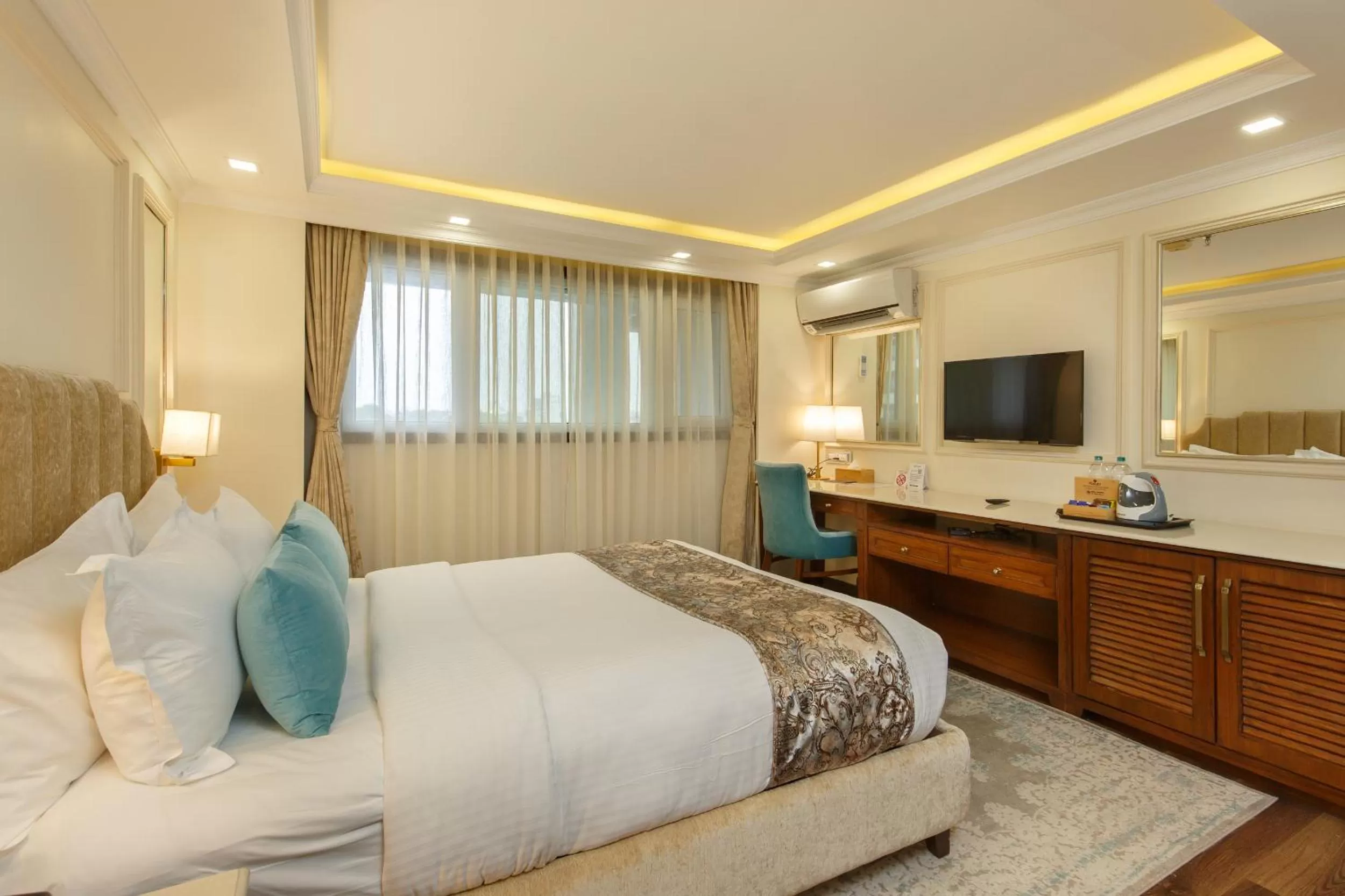 Bedroom, Bed in Hotel Shanker-Palatial Heritage Kathmandu