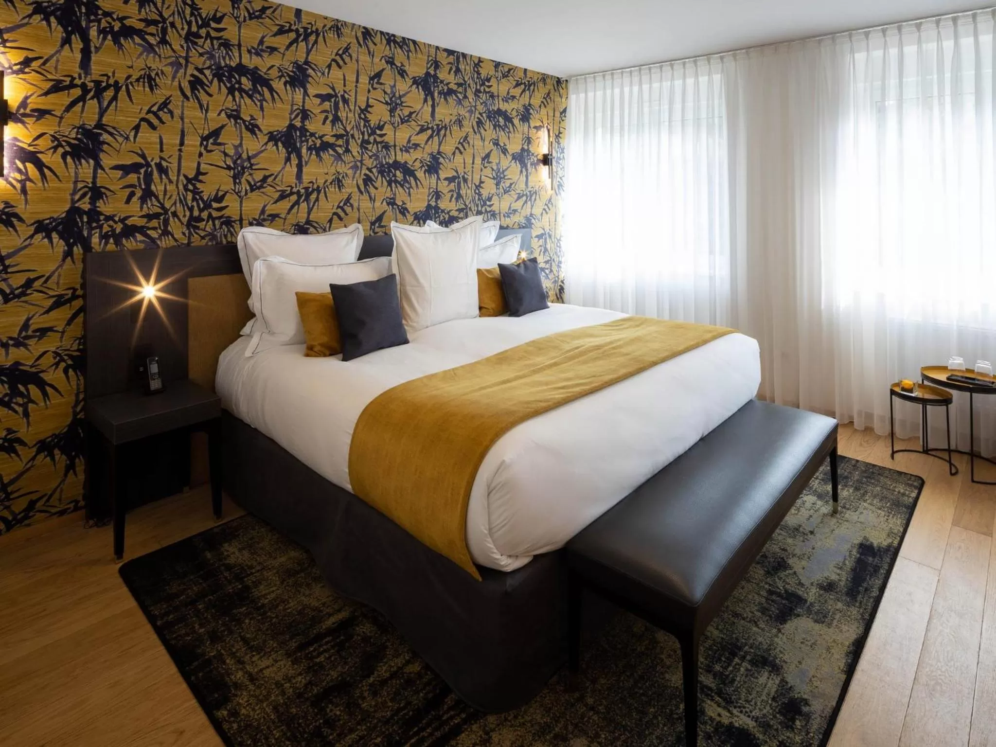 Bedroom, Bed in Hôtel Villa La Florangerie - SPA & Piscine