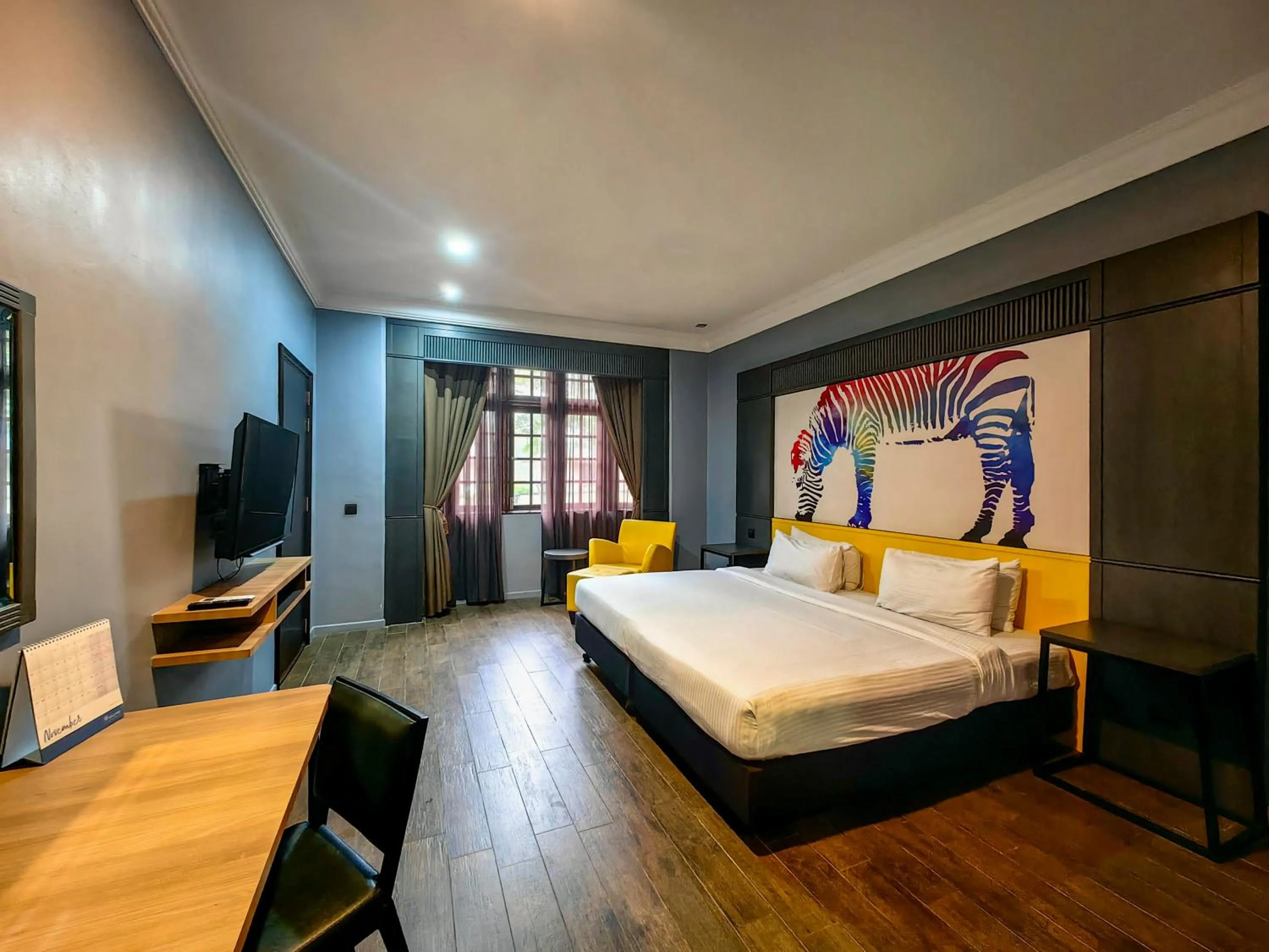 Bed in Cinta Sayang Resort