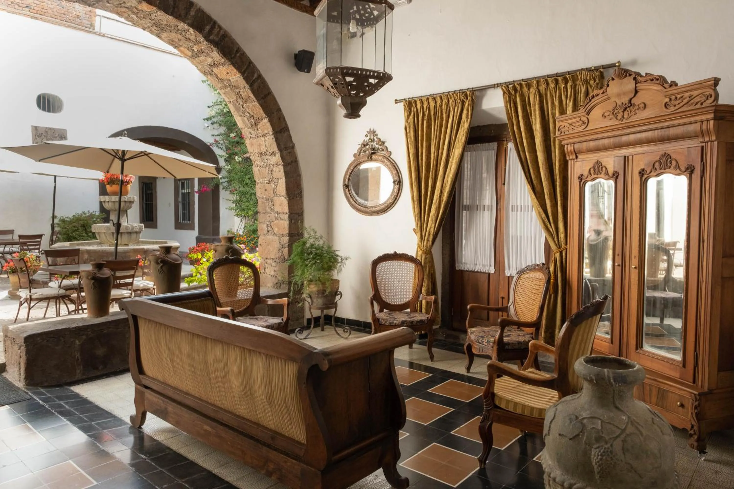 Living room in Hotel Layseca