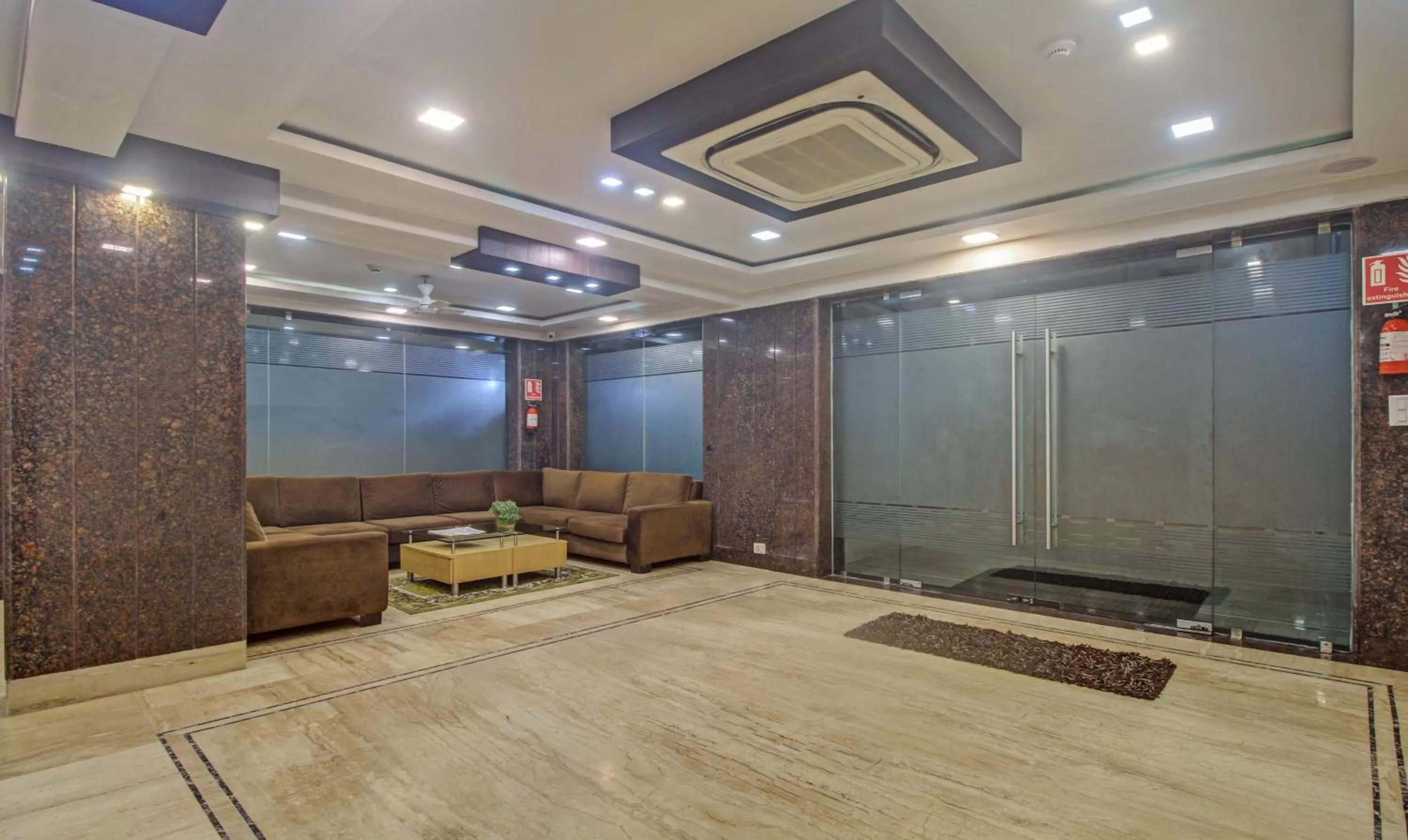 Seating area in Treebo Sreema Saltlake Near City Centre Mall