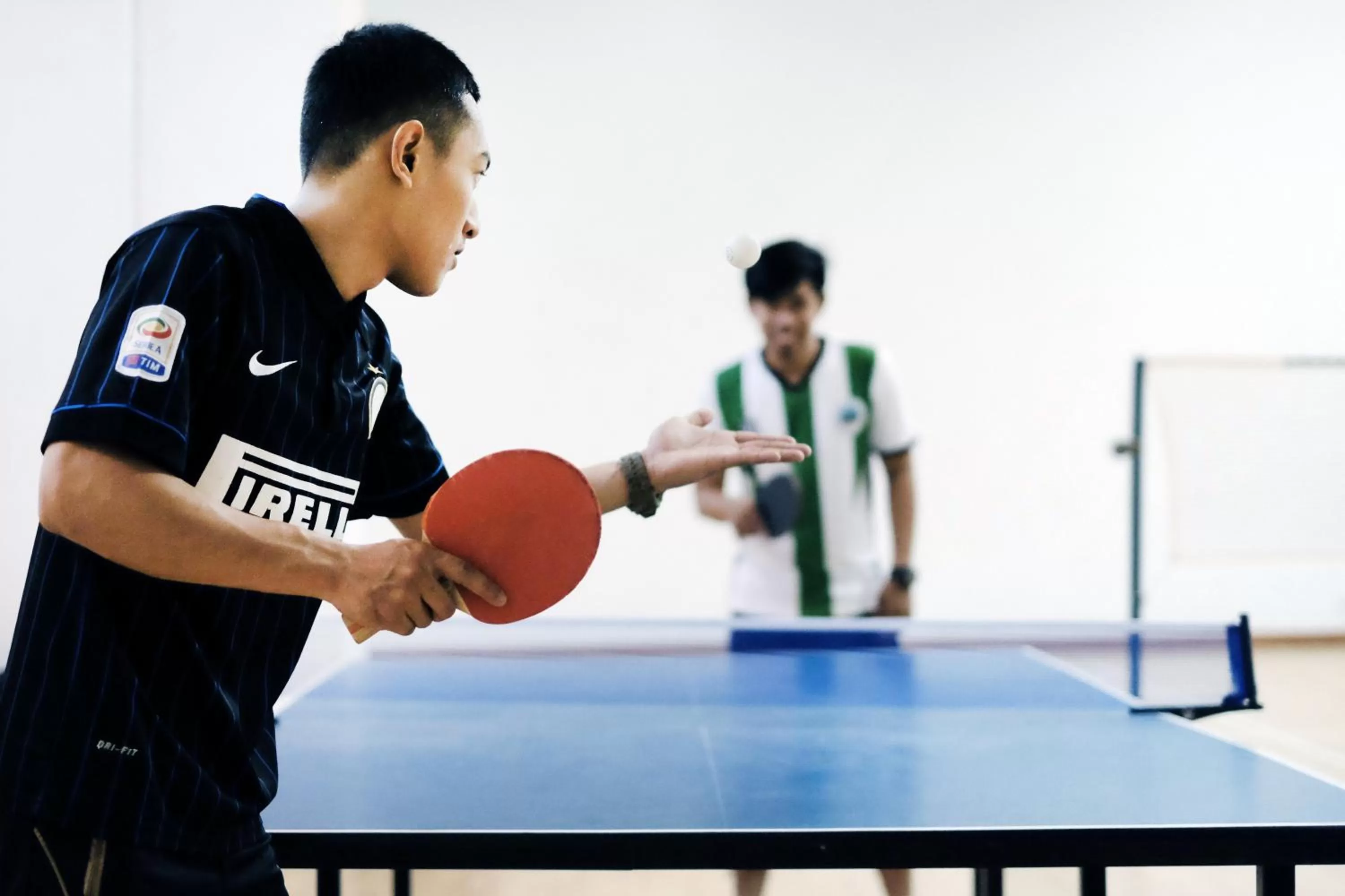 Table tennis in Urbana Sathorn Hotel, Bangkok