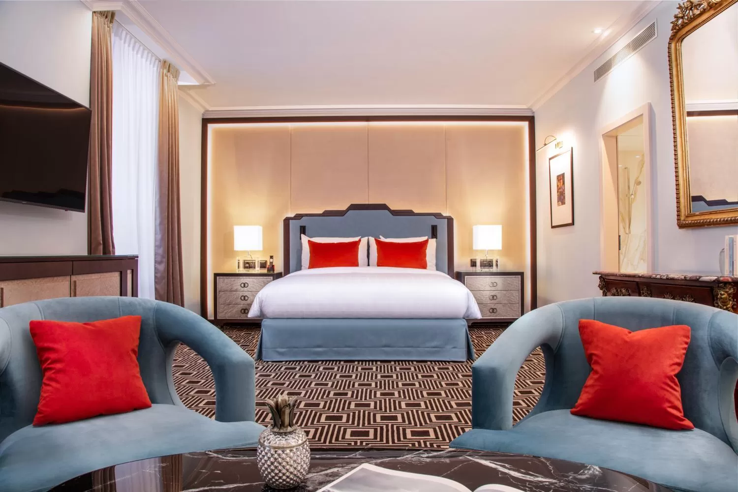 Bed in Hotel Bristol