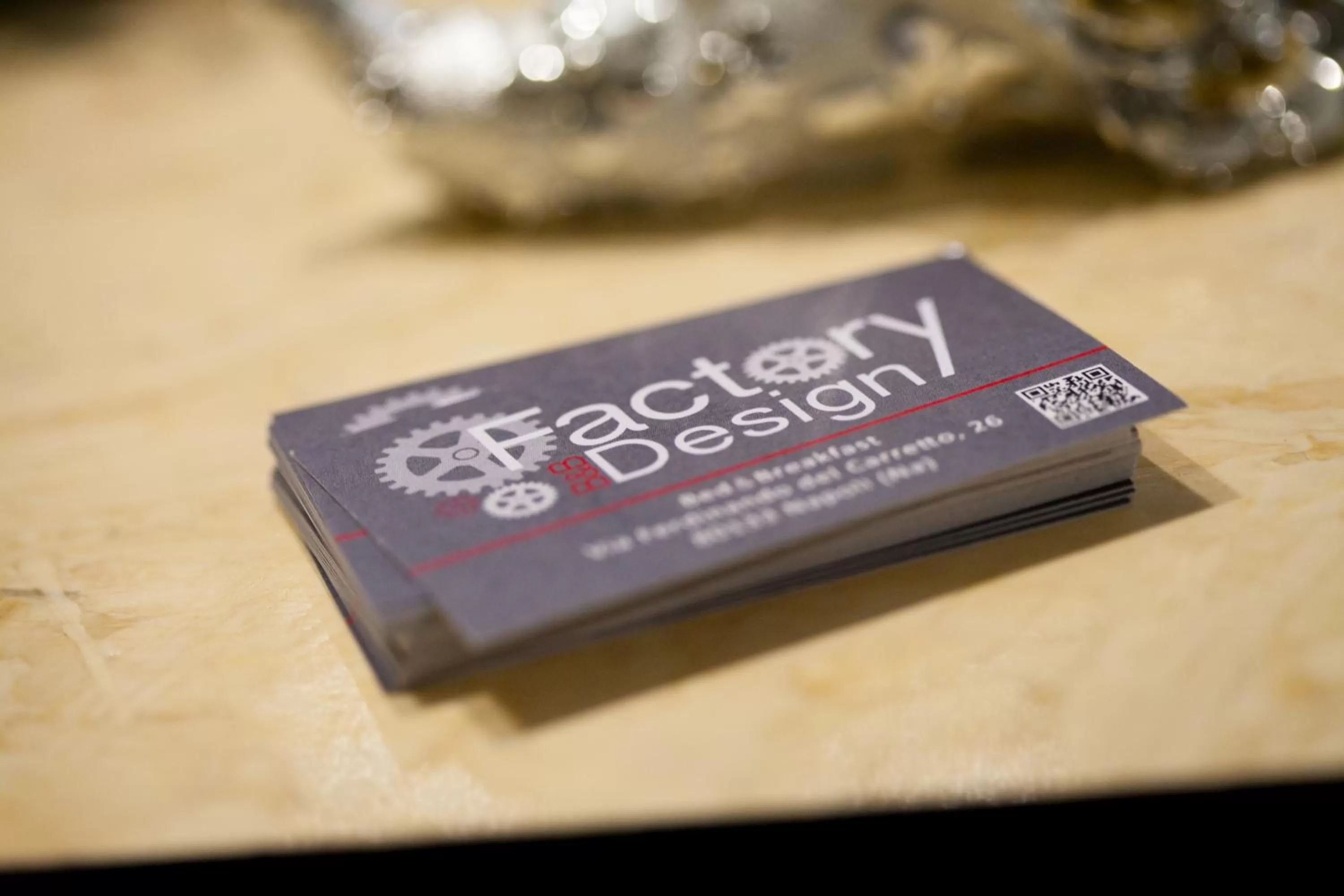 Property logo or sign in Factory Design