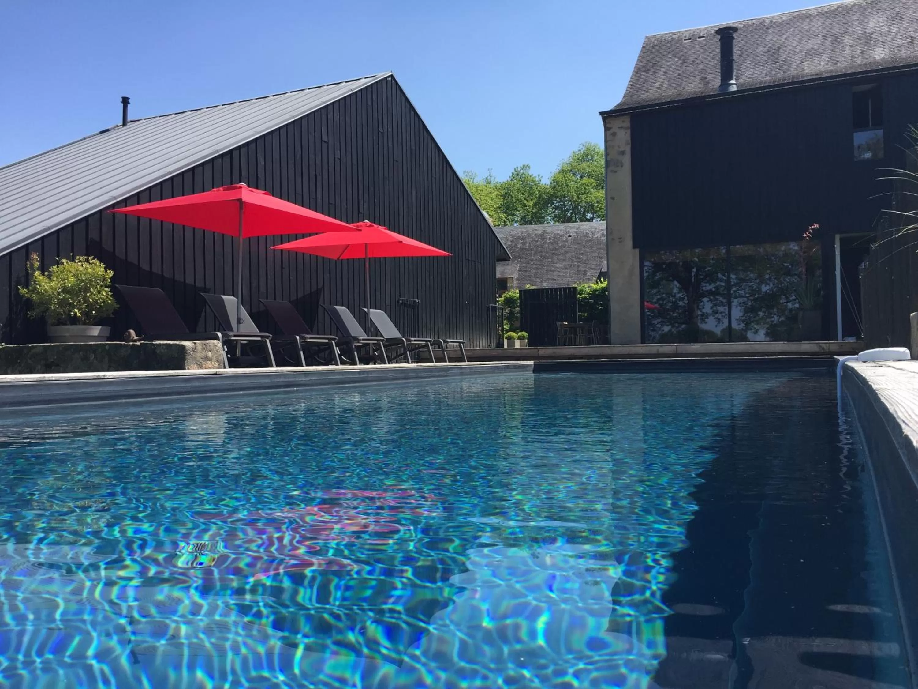 Swimming pool in Le Clos du Gusquel