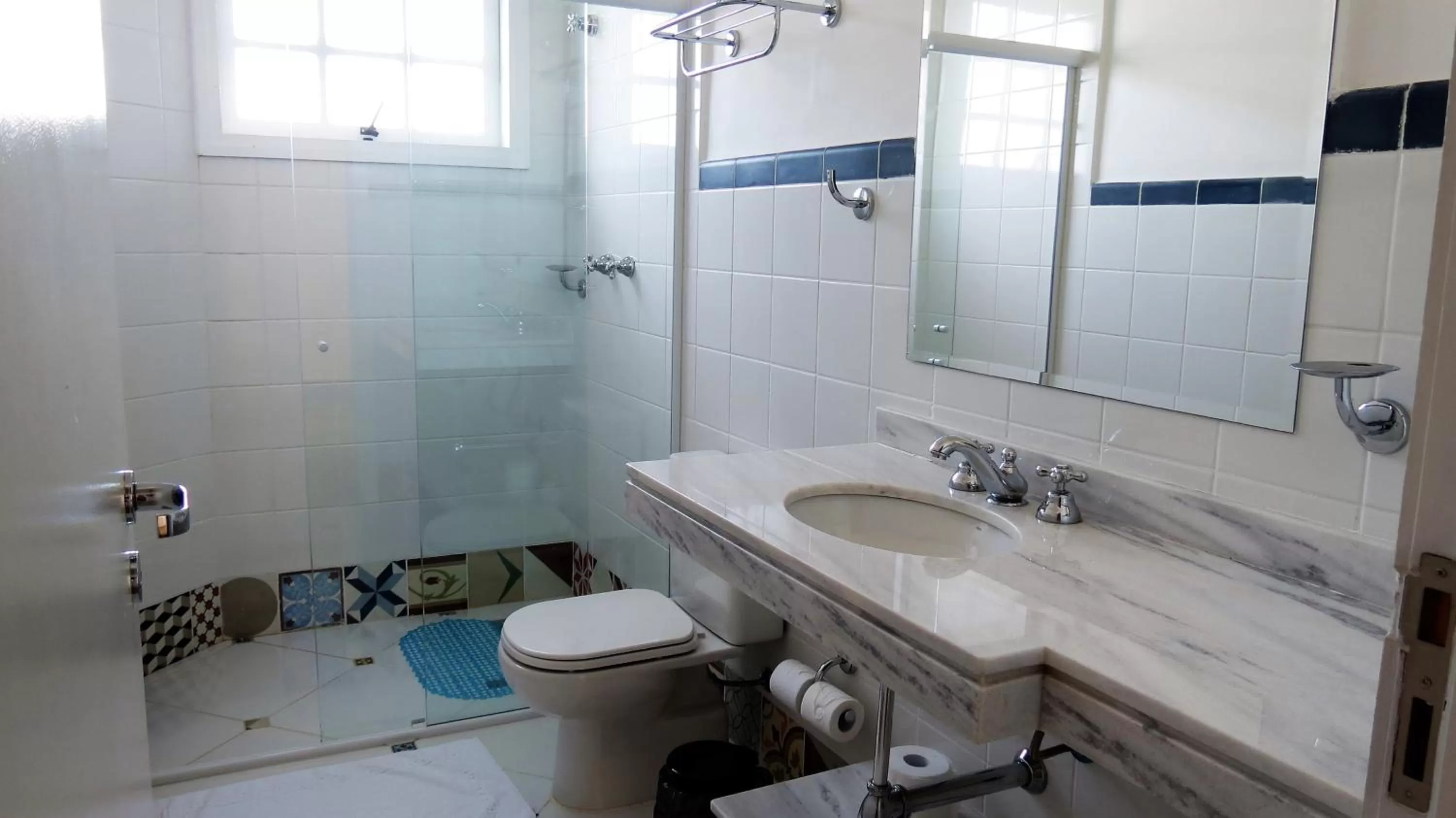 Bathroom in Pousada Sagrados Corações