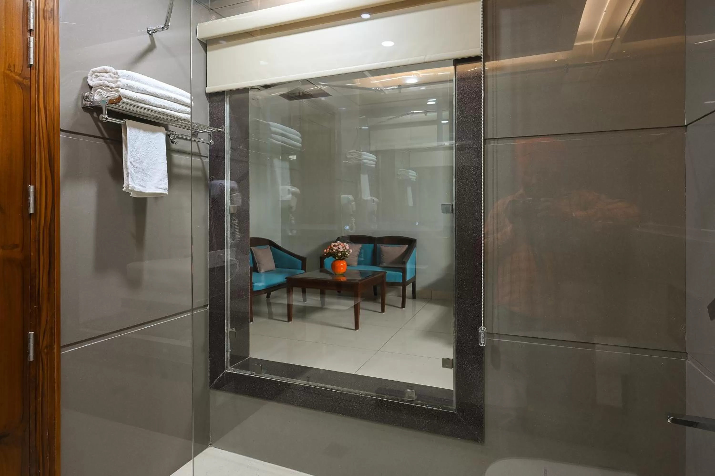 Bathroom in Hotel Leela Grande