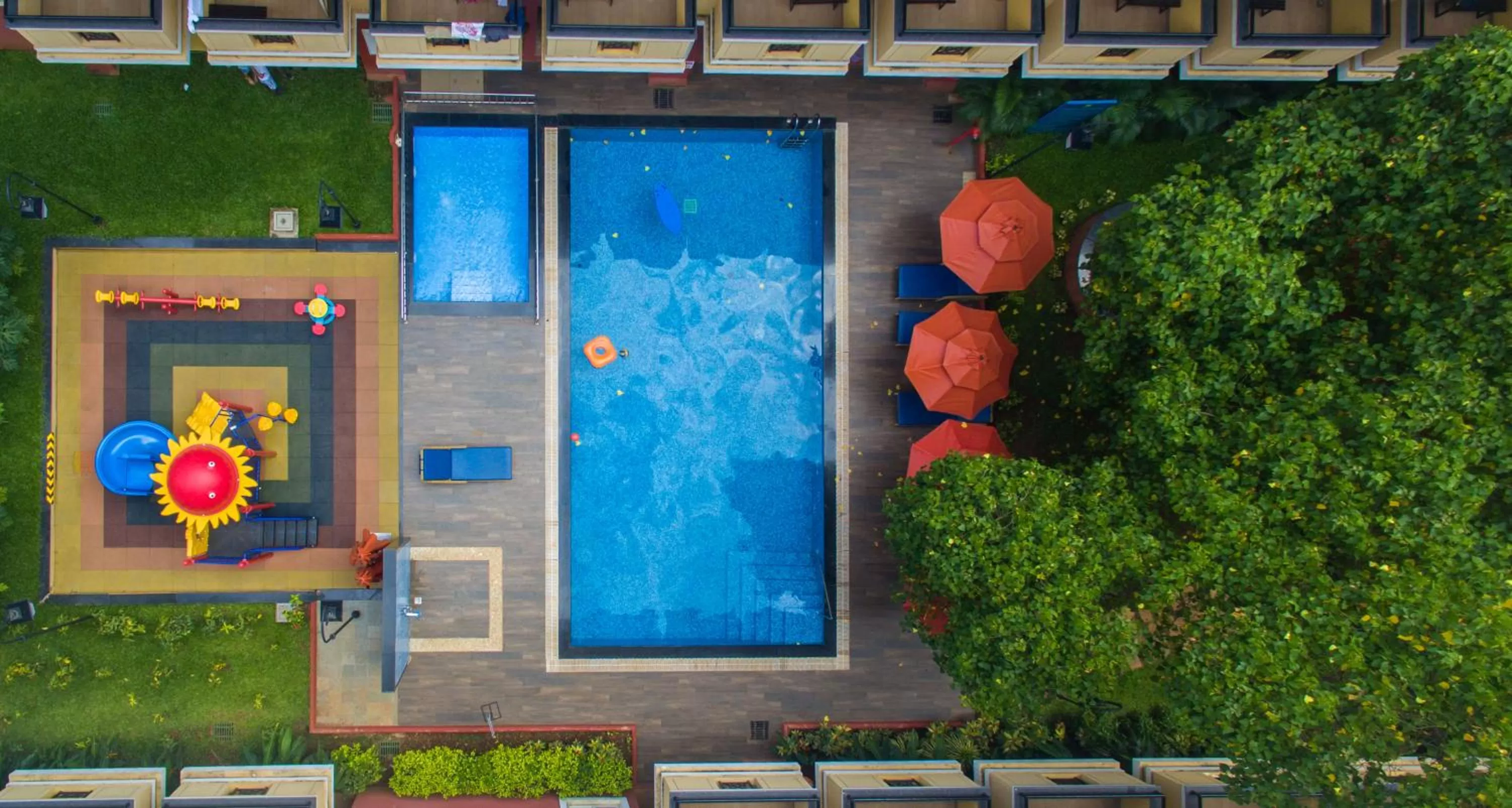 Bird's eye view in ibis Styles Goa Calangute - An Accor Brand