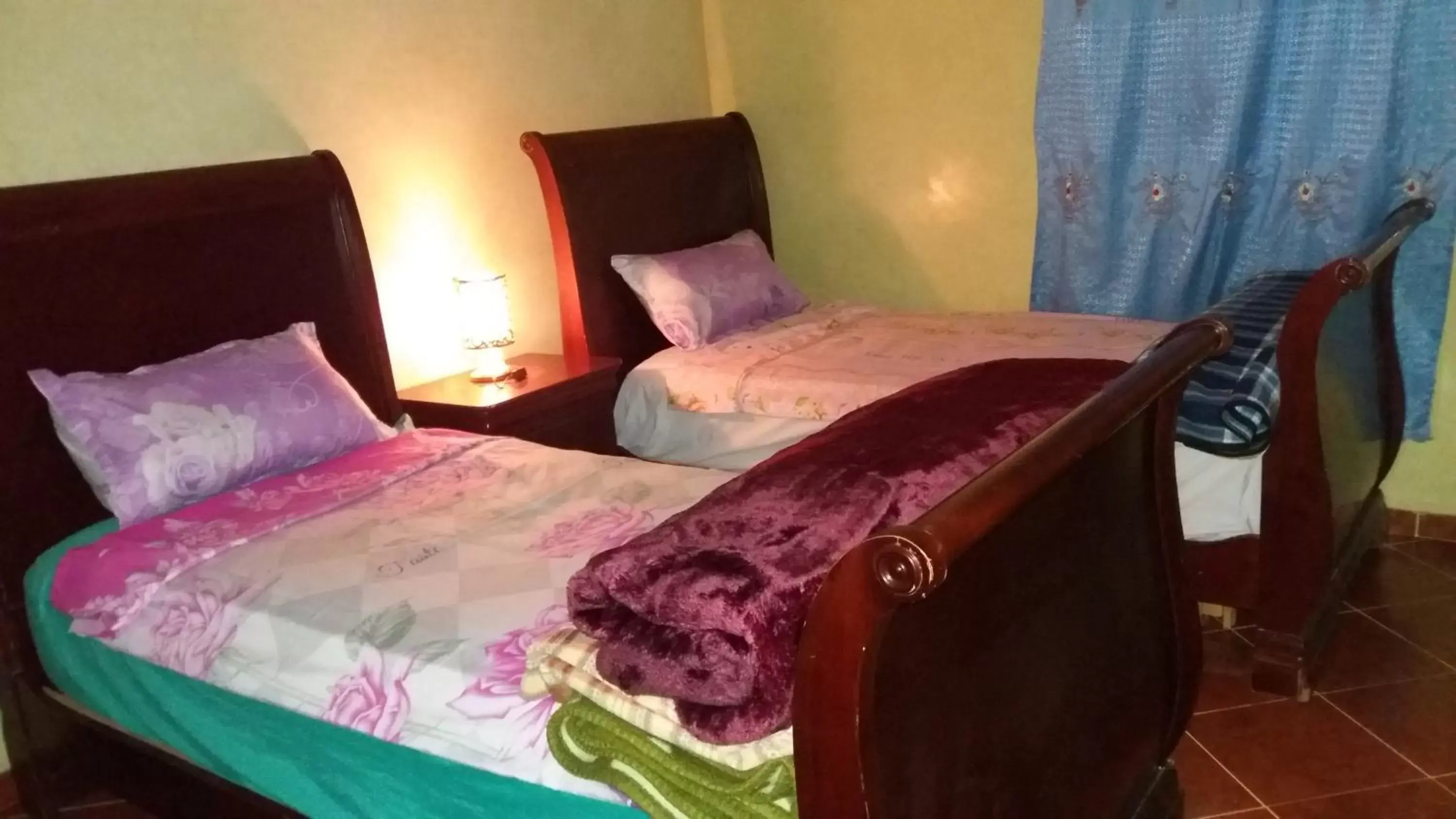 Twin Room with Shower in Auberge Tilila Twin Room with Shower in Auberge Tilila