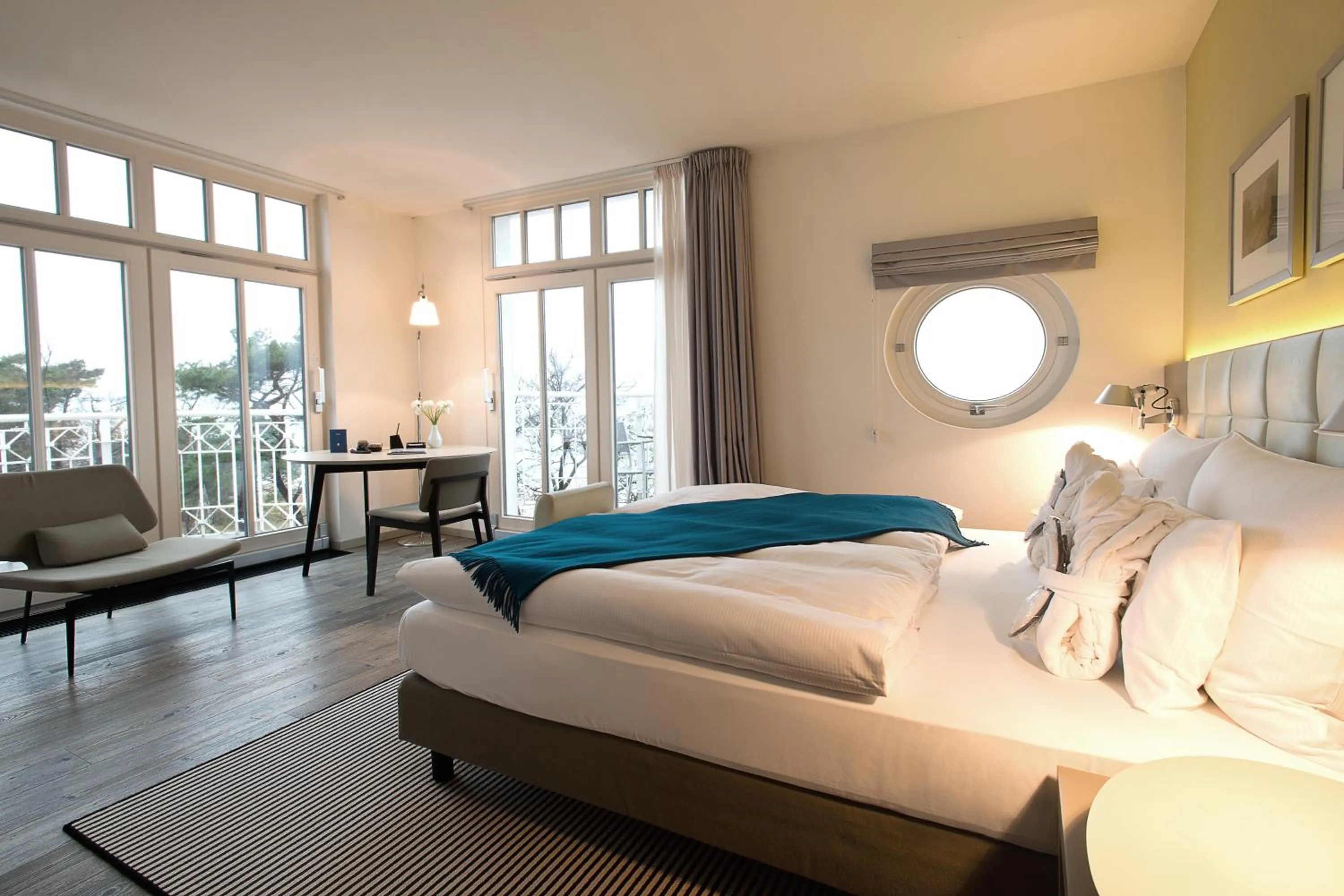 Photo of the whole room, Bed in Hotel AM MEER & Spa