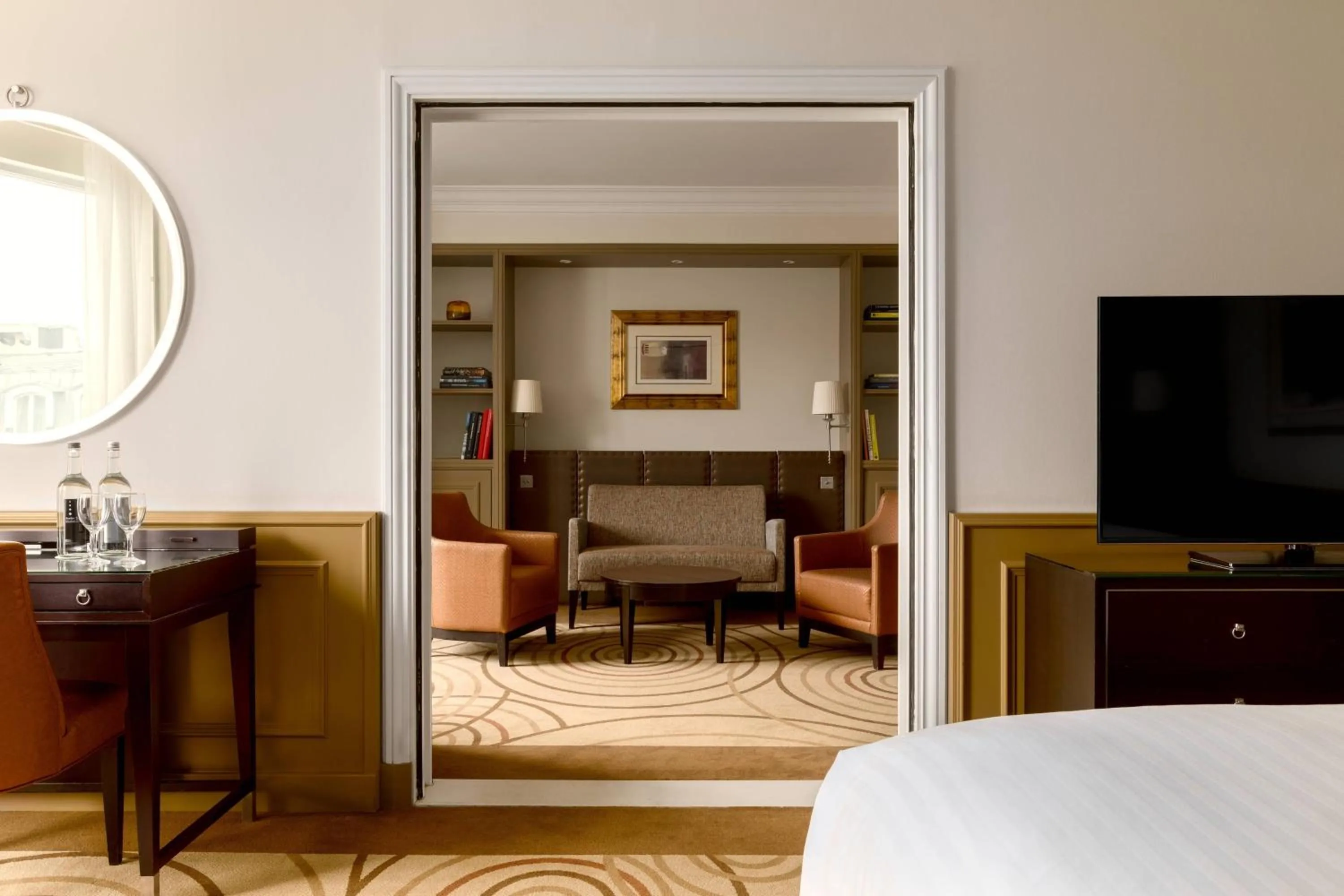 Parlor Suite in Paris Marriott Champs Elysees Hotel