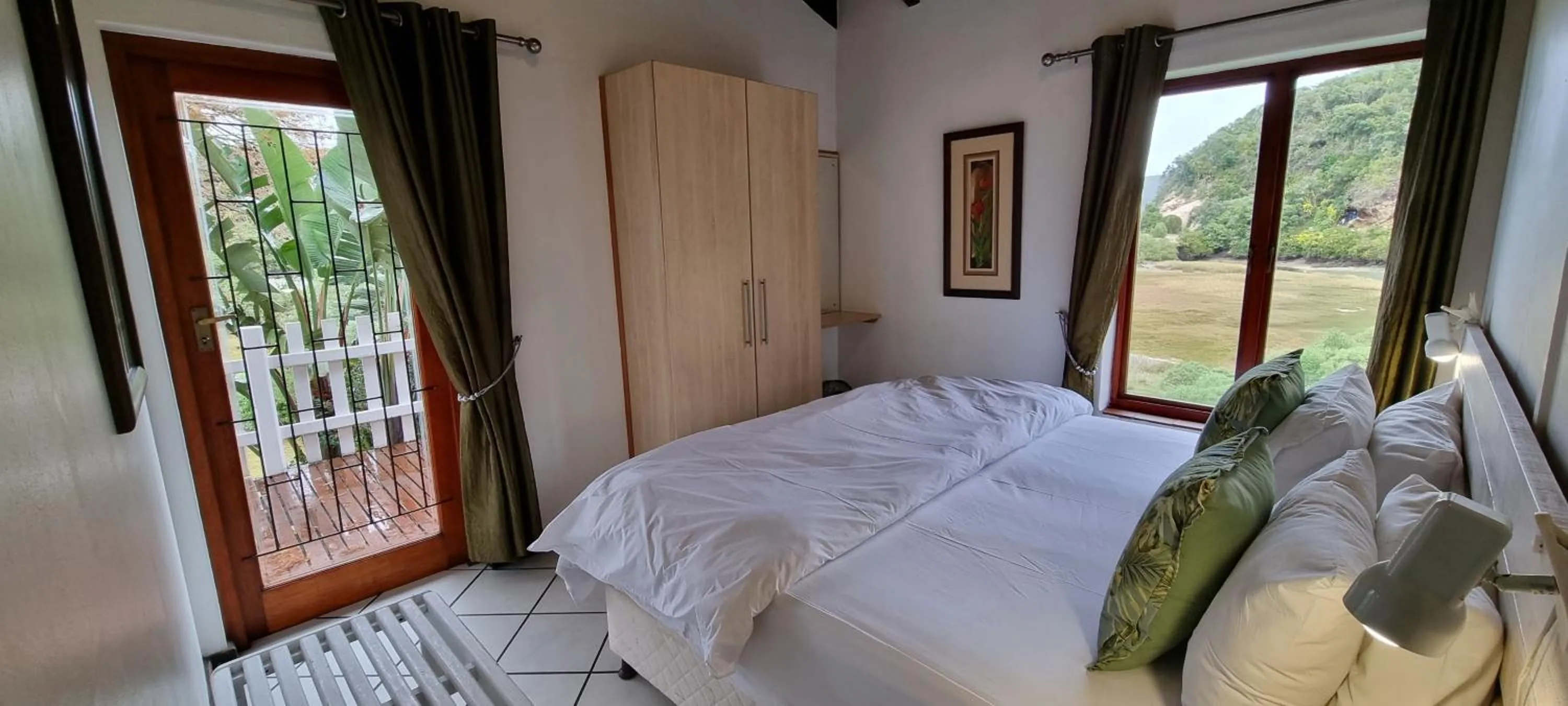 Bed in Salt River Lodge