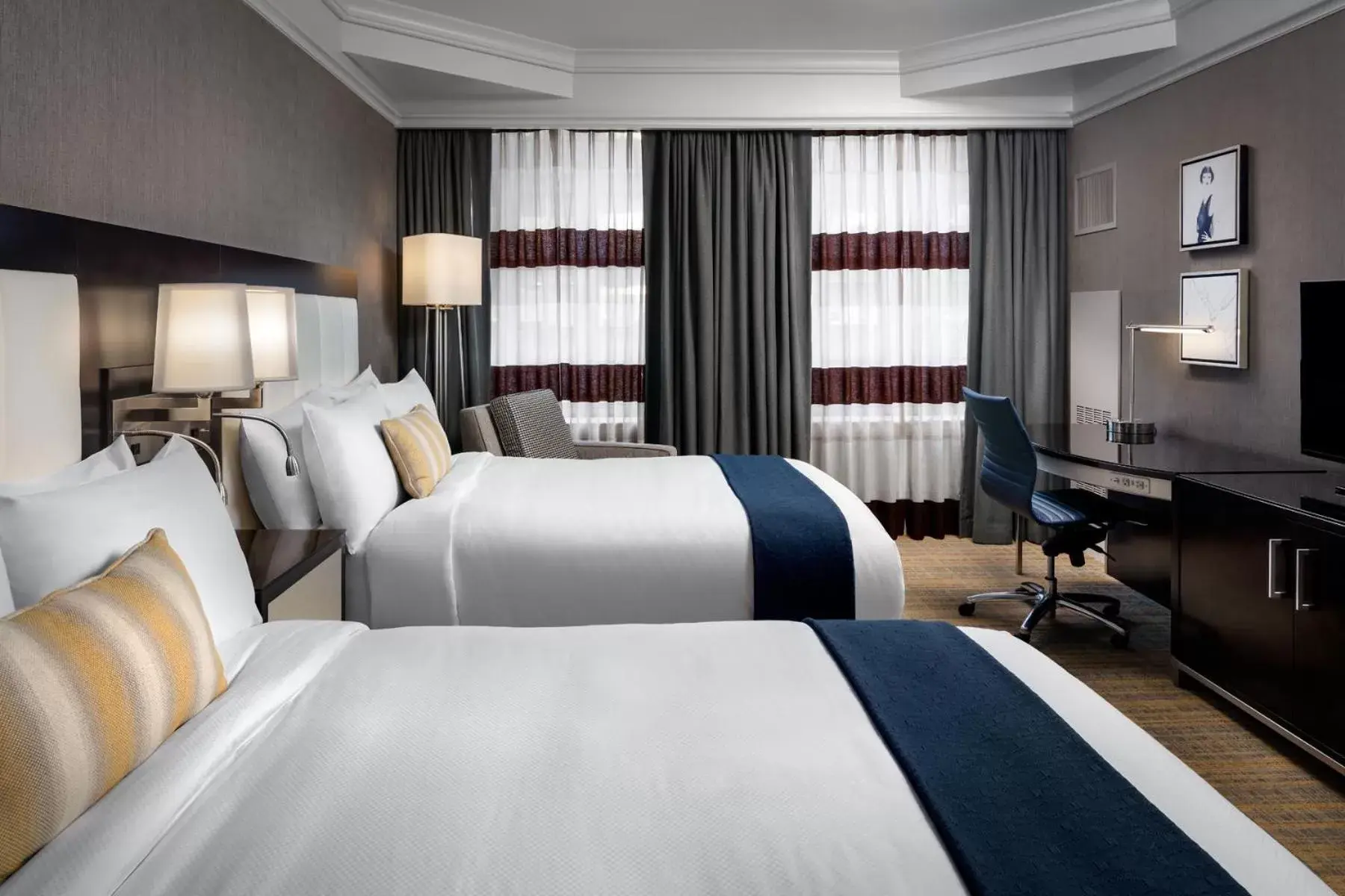 Deluxe Double Room with Two Double Beds in Hotel AKA Back Bay Deluxe Double Room with Two Double Beds in Hotel AKA Back Bay