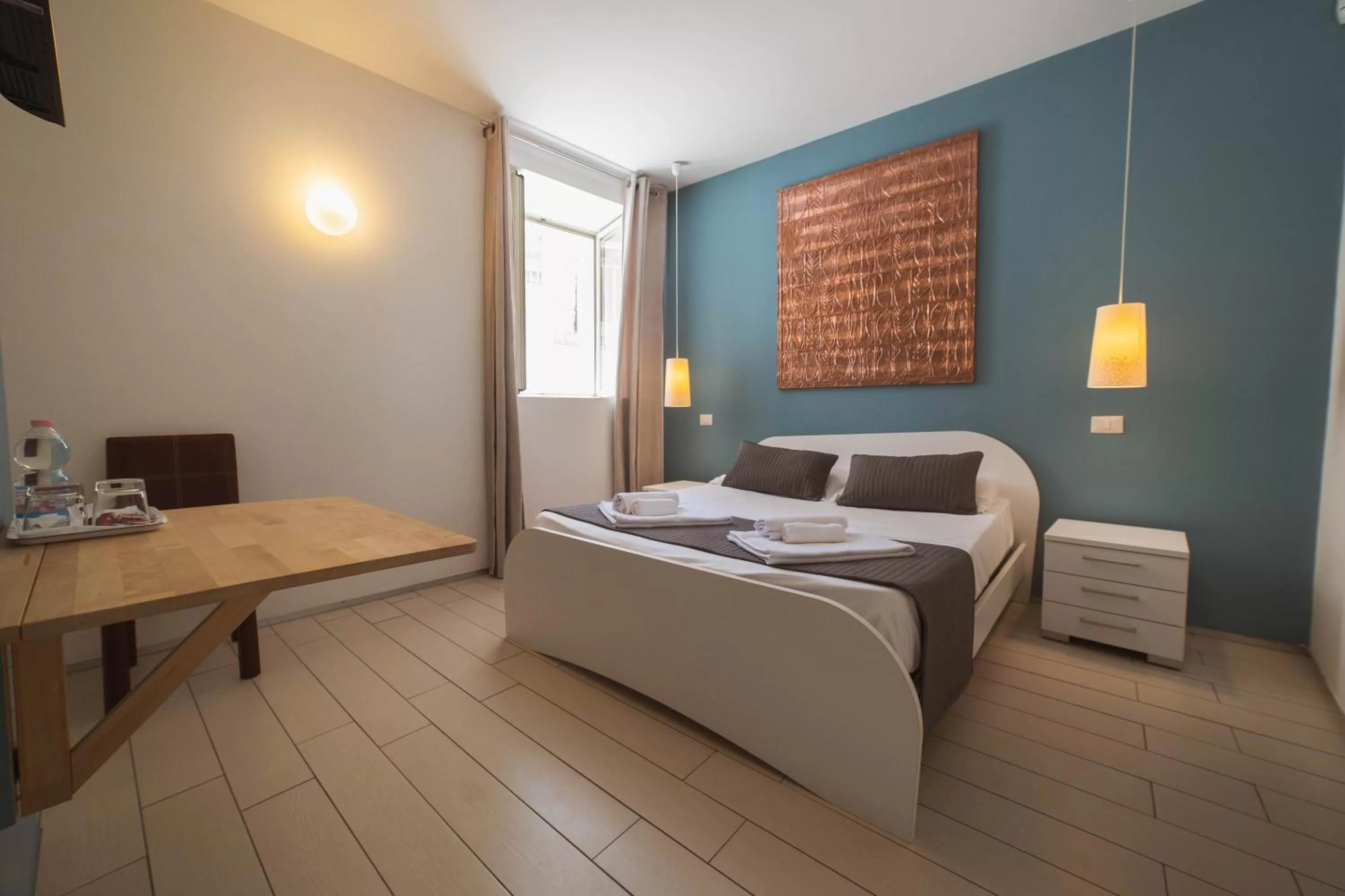 Bed in Villino Erminia - Seaside Art b&b