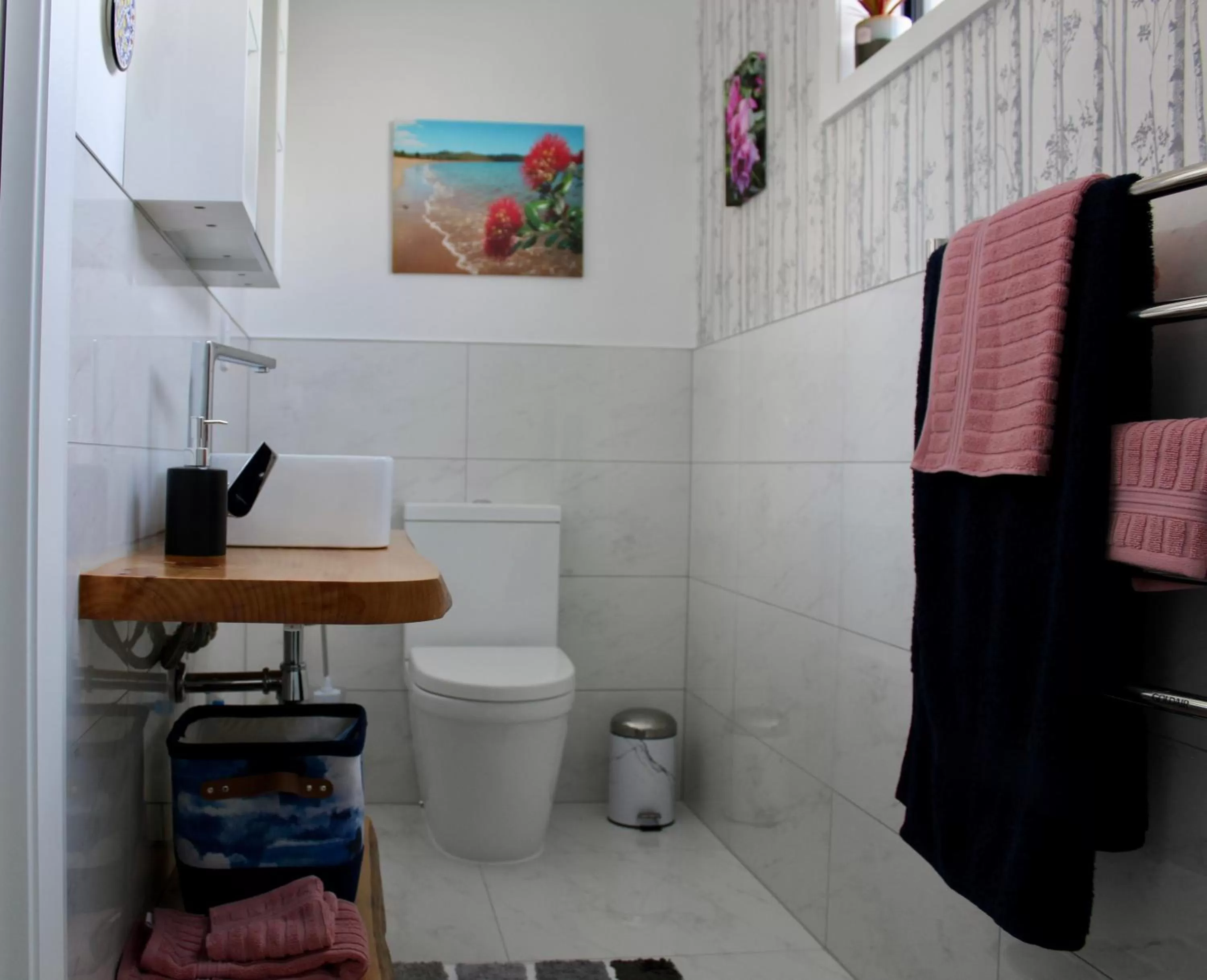 Bathroom in Arohanui Rural Retreat B&B