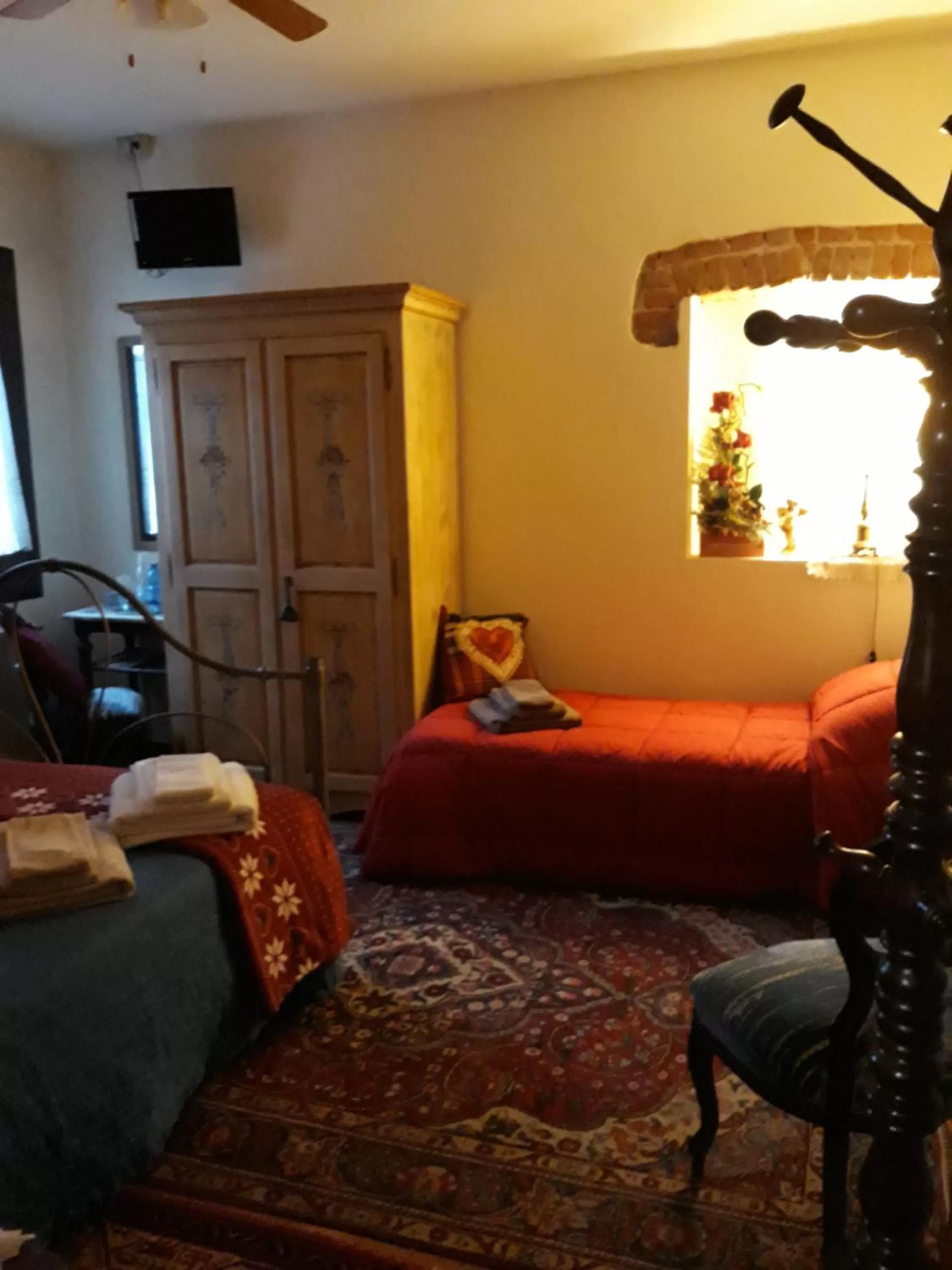 Bed in AGRITURISMO Barone Rosso
