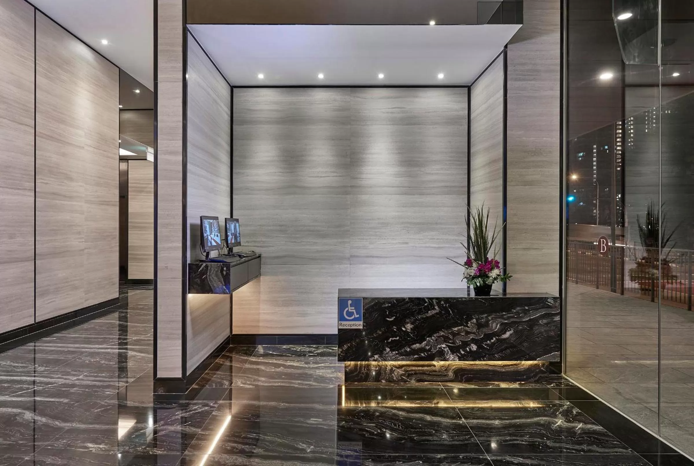 Lobby or reception in Hotel Boss