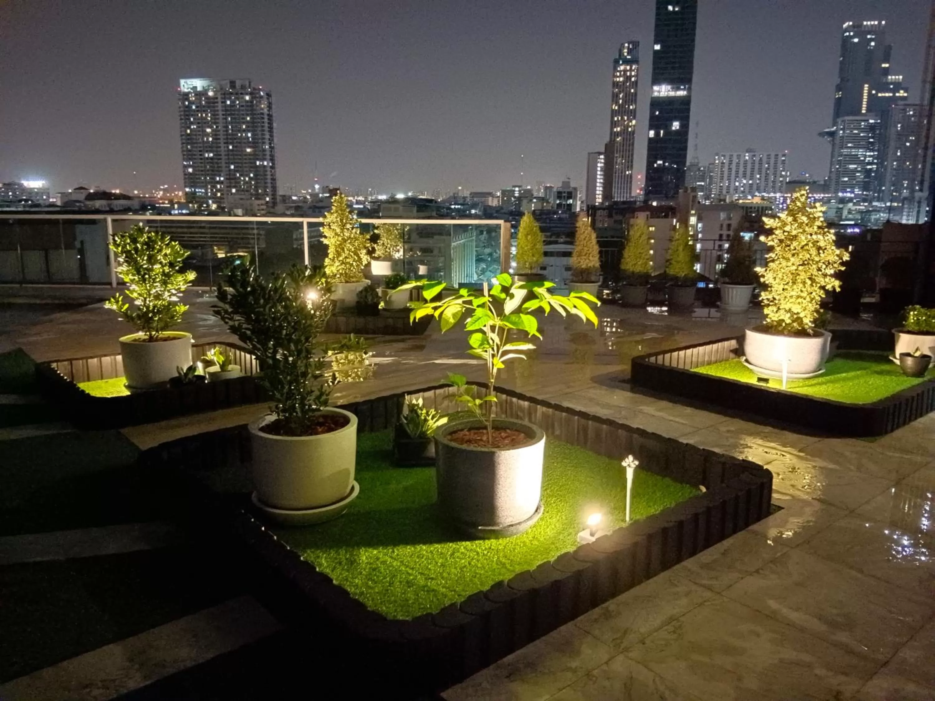 Garden in S3 Siam Bangkok Hotel