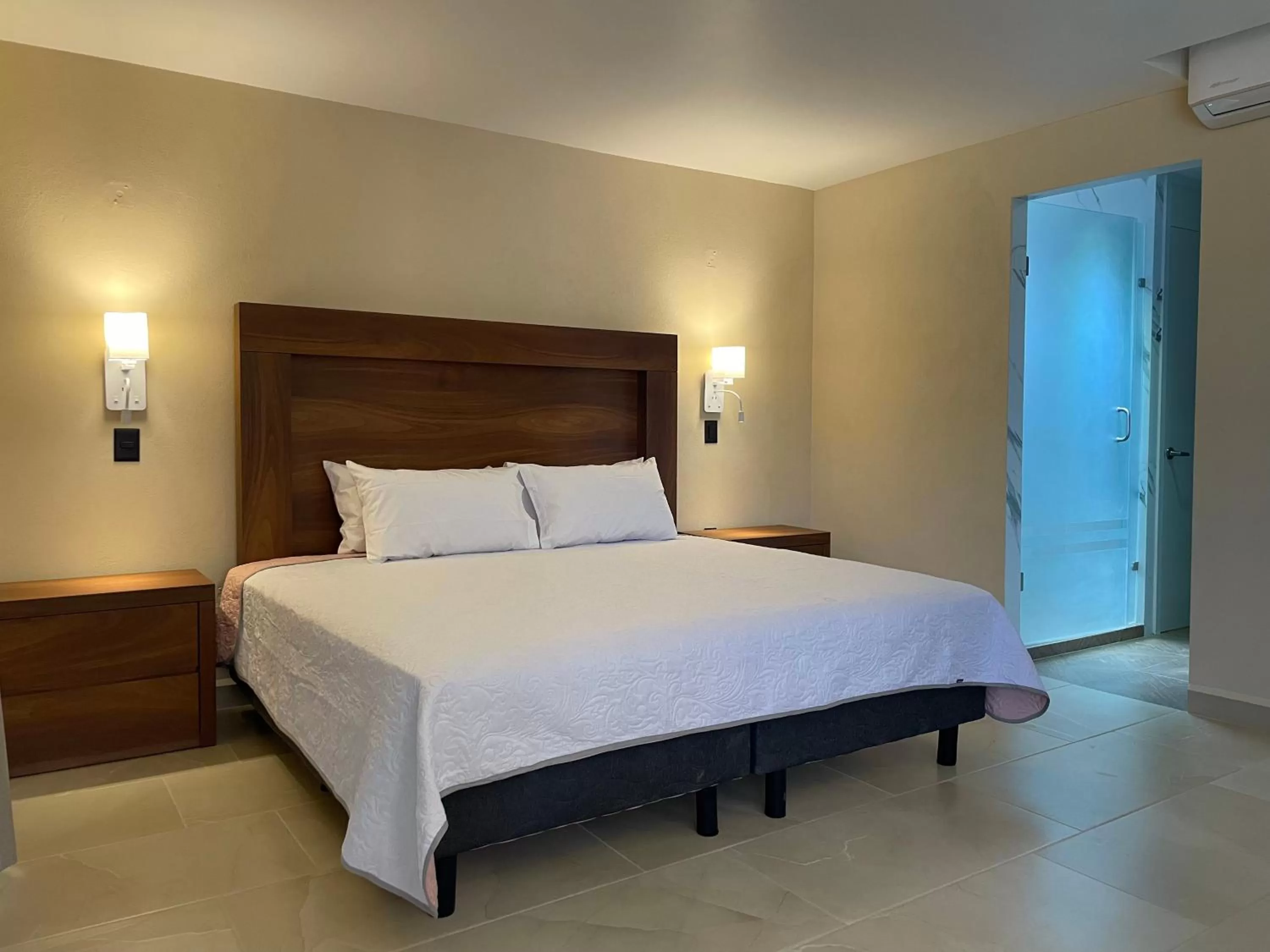 Bed in Hotel Balcón del Cielo