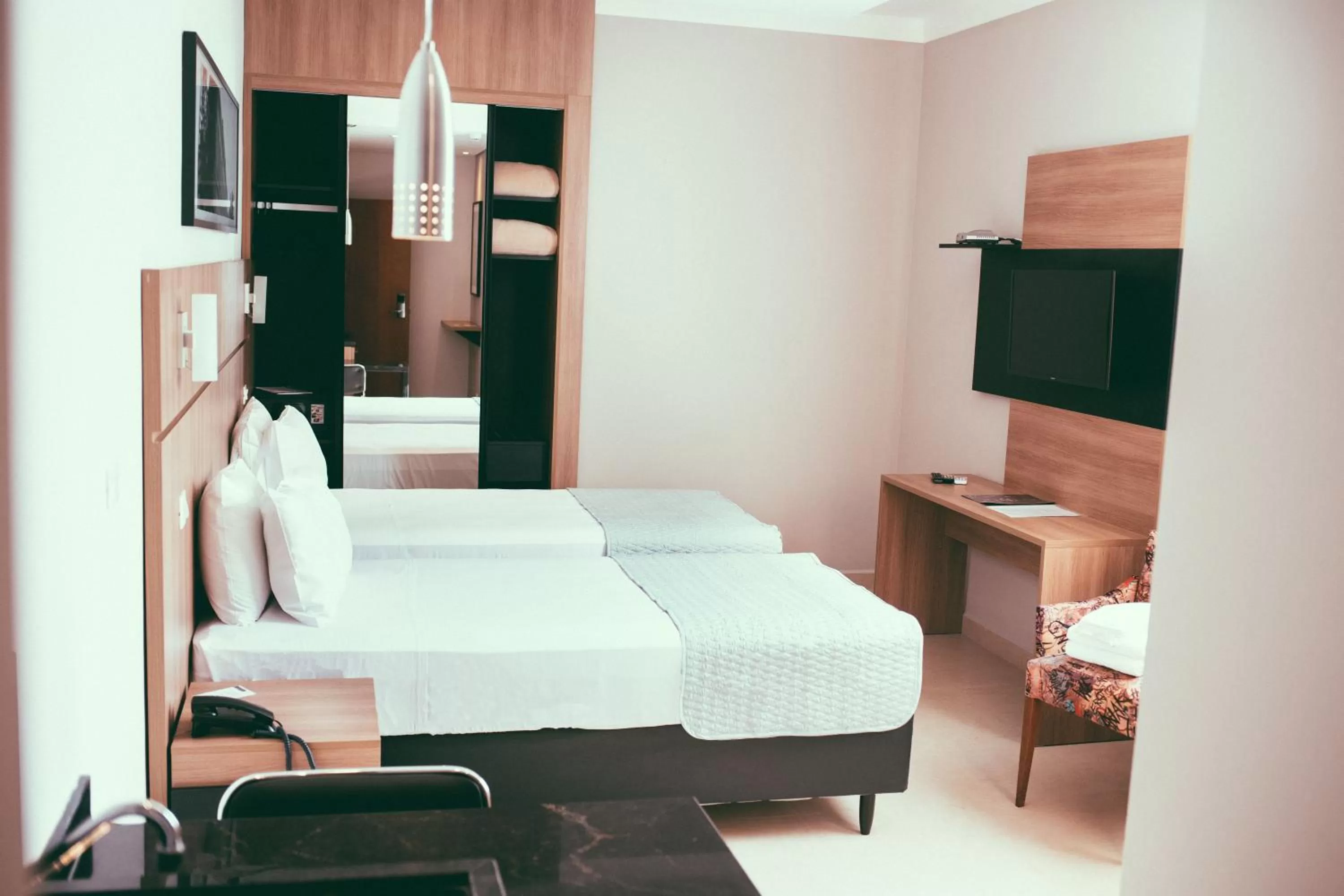 Bed in Occitano Apart Hotel