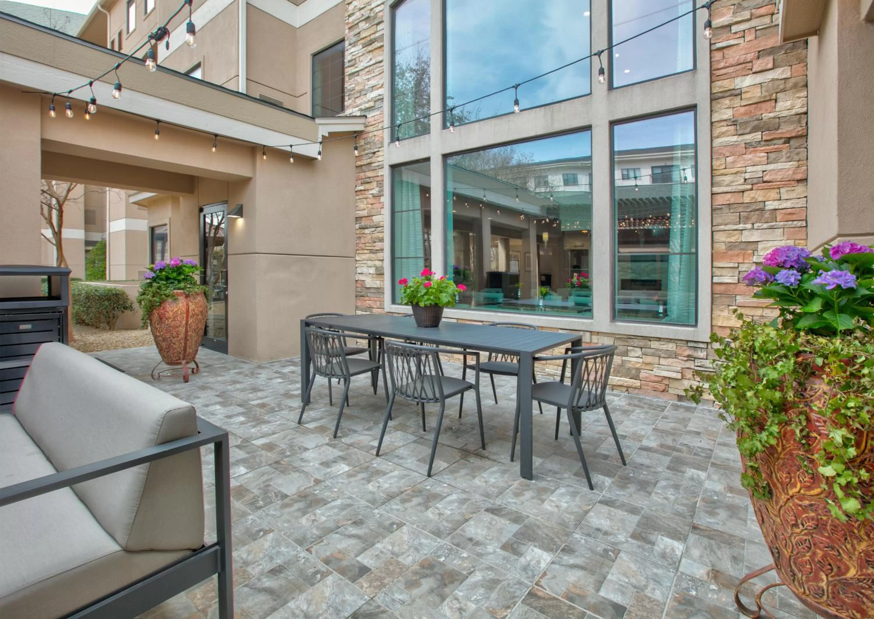 Patio in Staybridge Suites Plano - Richardson Area by IHG