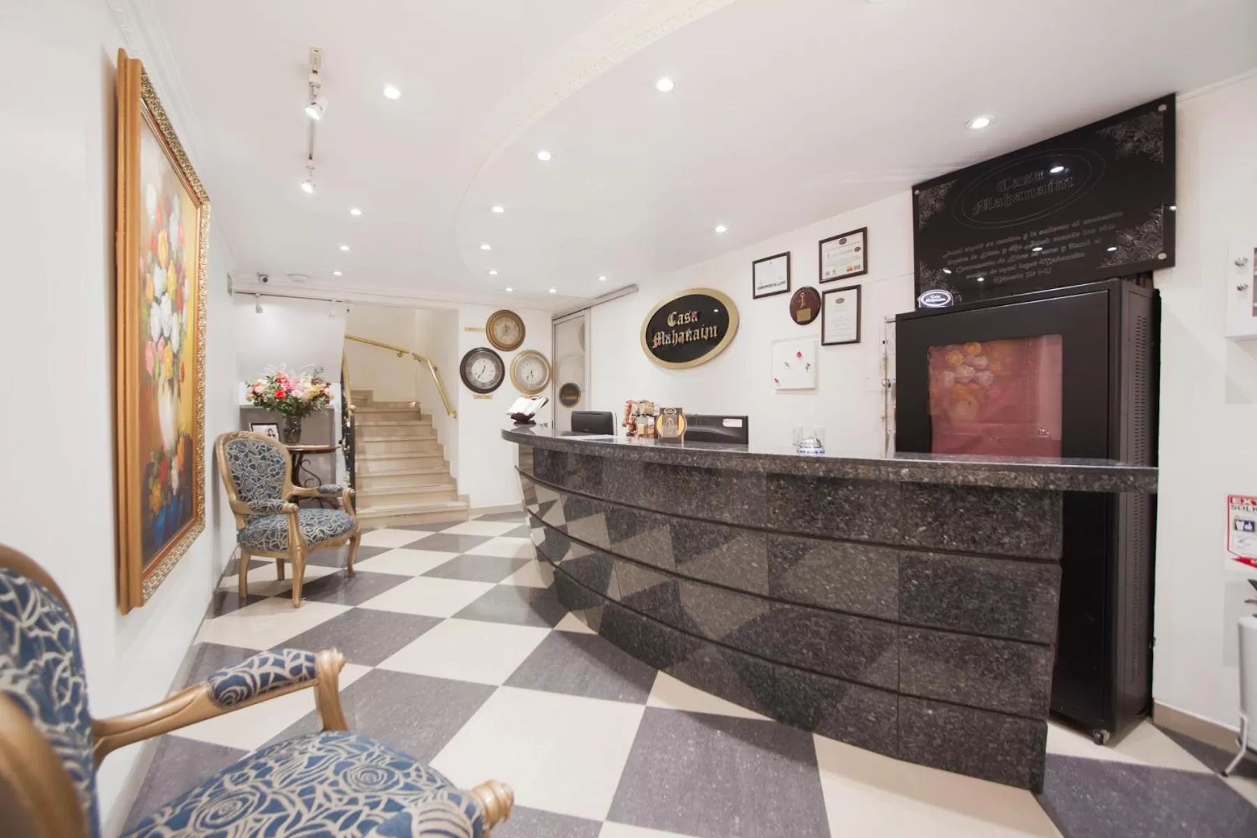 Lobby or reception, Lobby/Reception in Hotel Casa Mahanaim Colferias, Bogotá