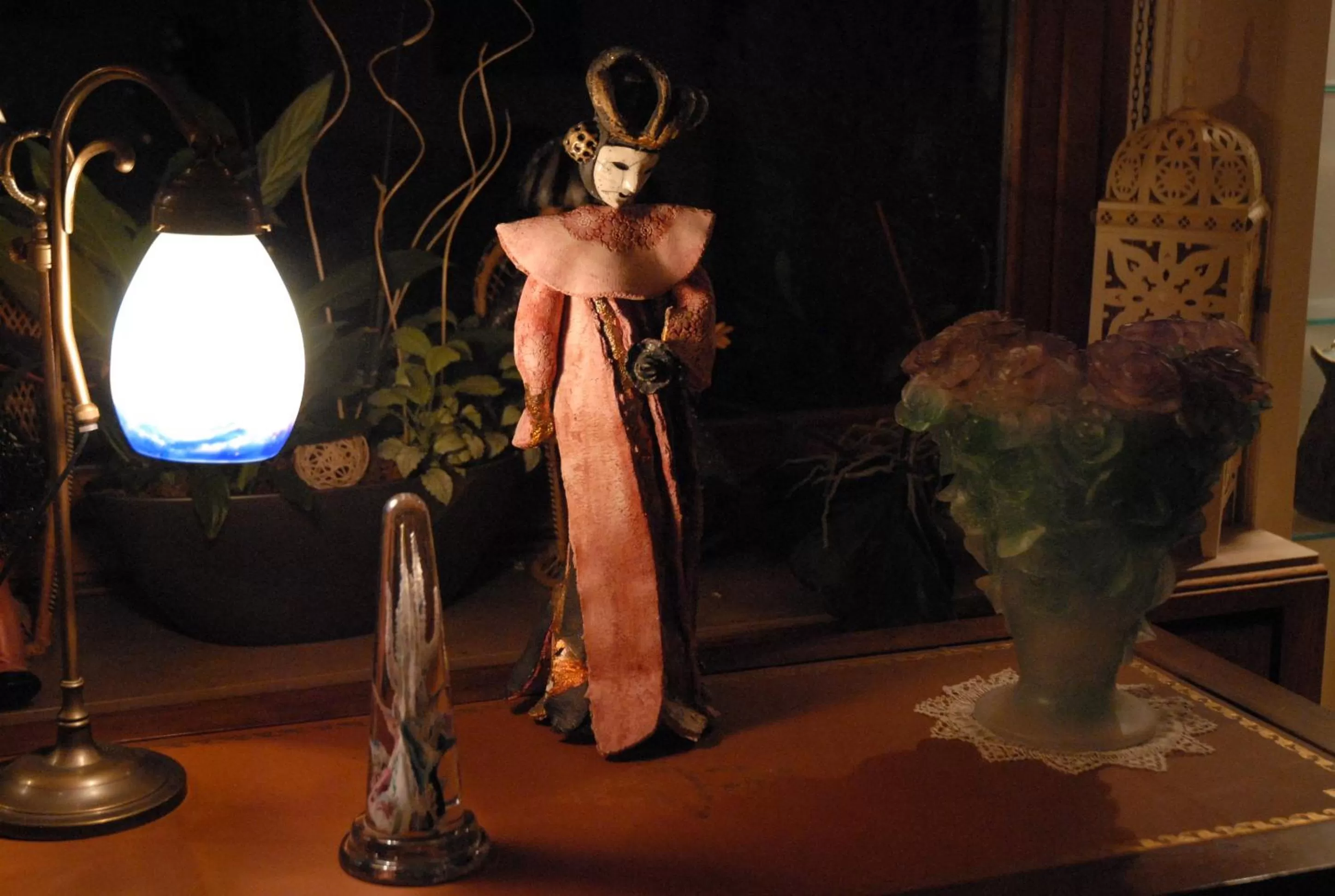 Decorative detail in Villa Thalassa domaineleshesperides