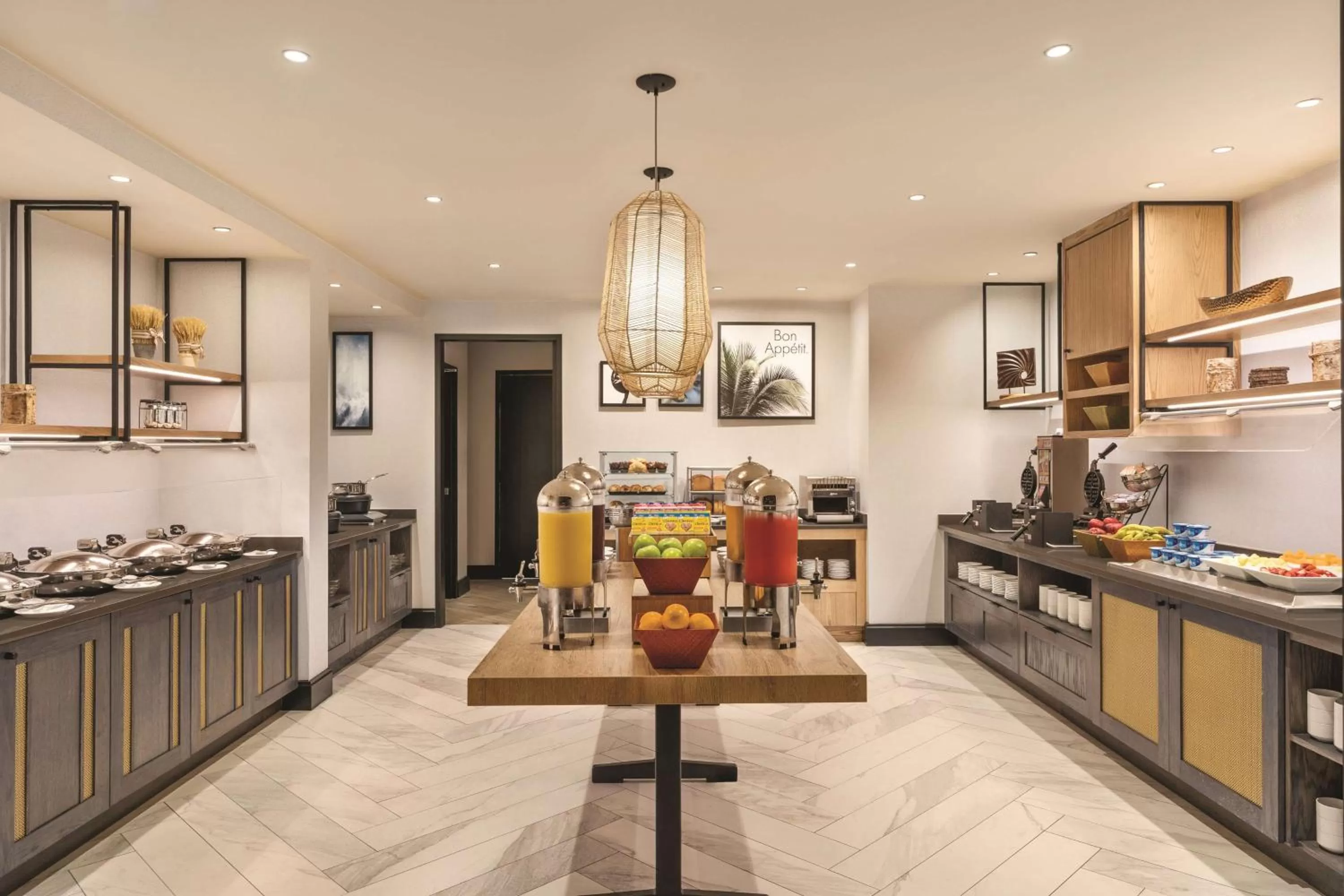 Breakfast in DoubleTree by Hilton Tampa Rocky Point Waterfront