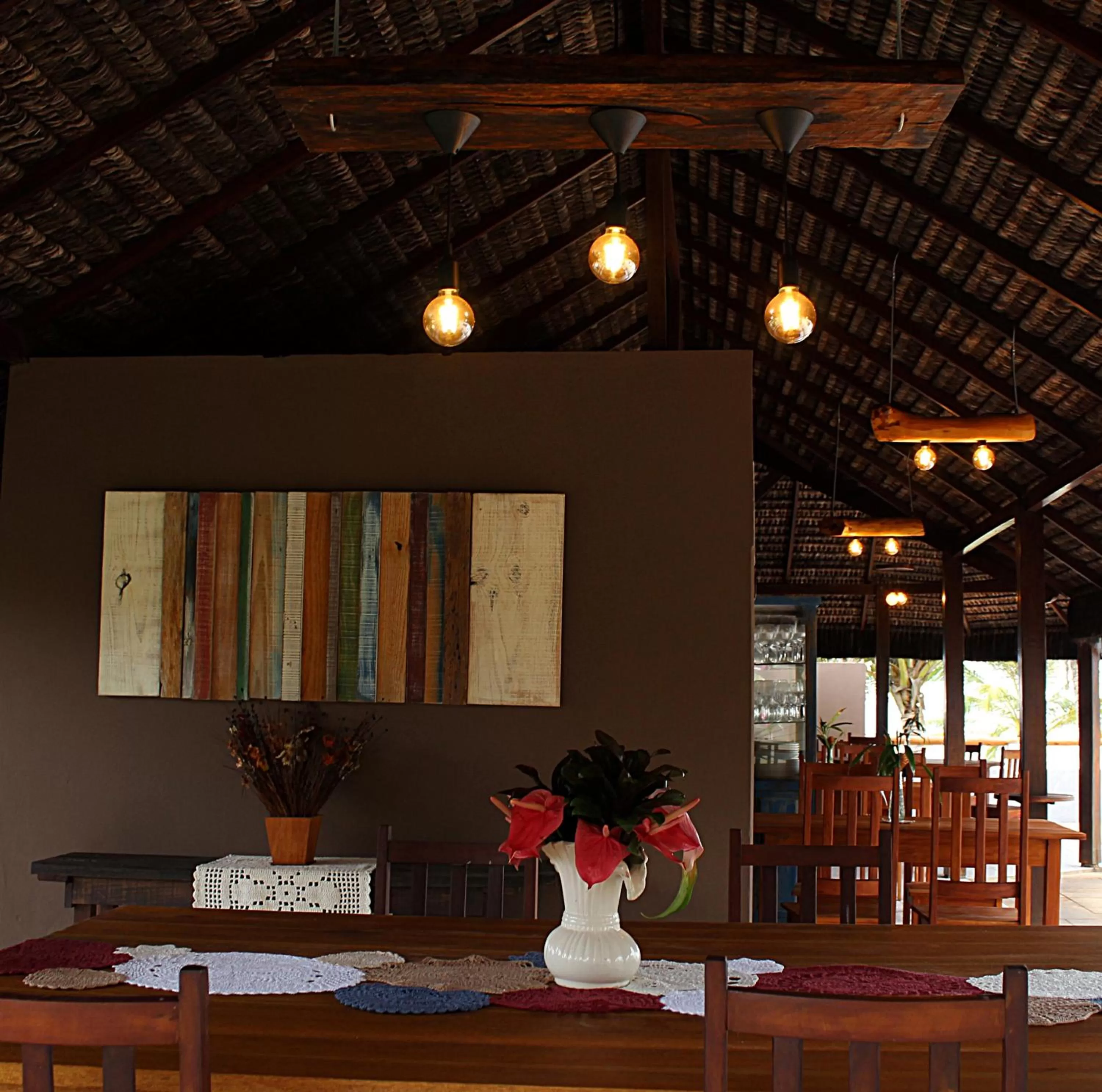 Restaurant/places to eat in Pousada dos Hibiscus