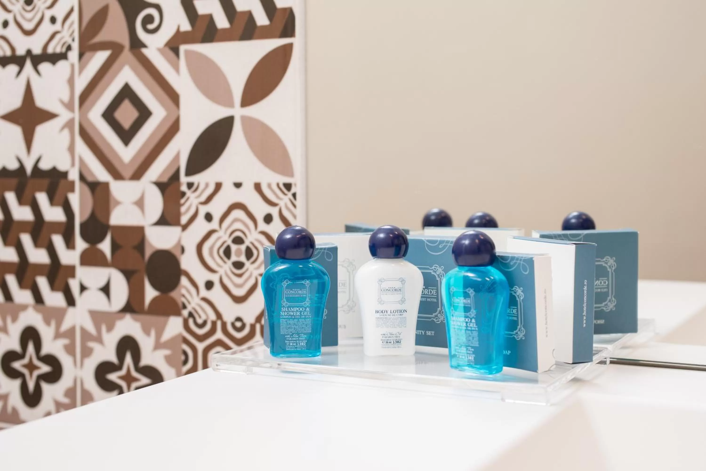 Shower in Concorde Old Bucharest Hotel