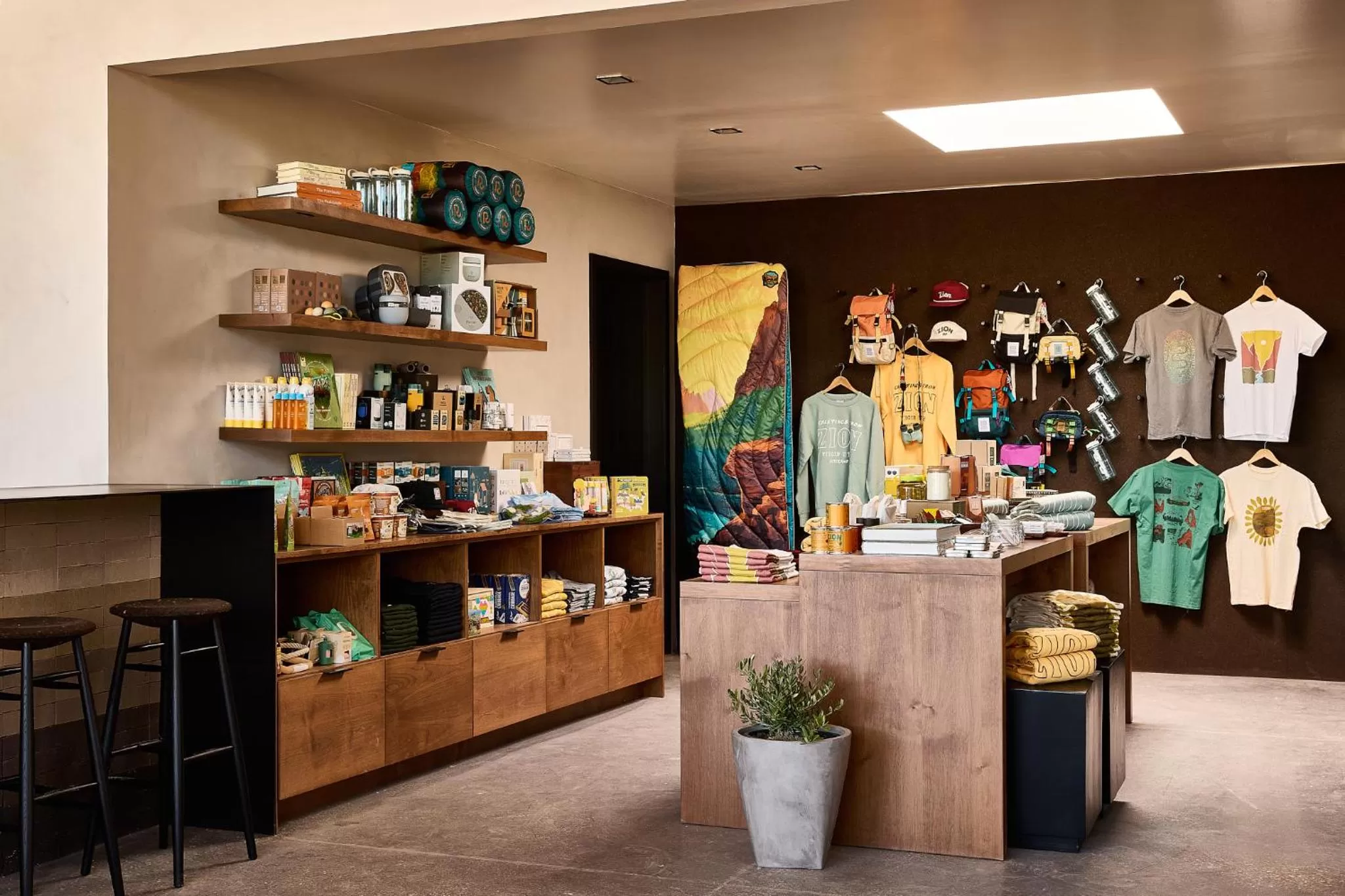 Shopping Area in AutoCamp Zion