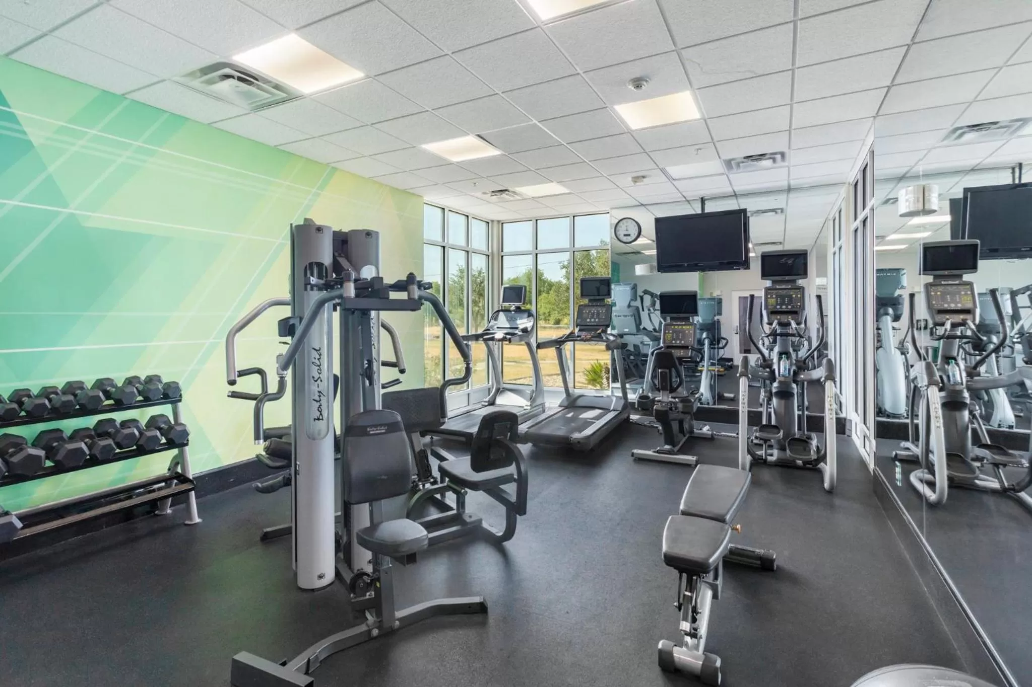 Fitness centre/facilities in Holiday Inn Hotel & Suites Waco Northwest by IHG